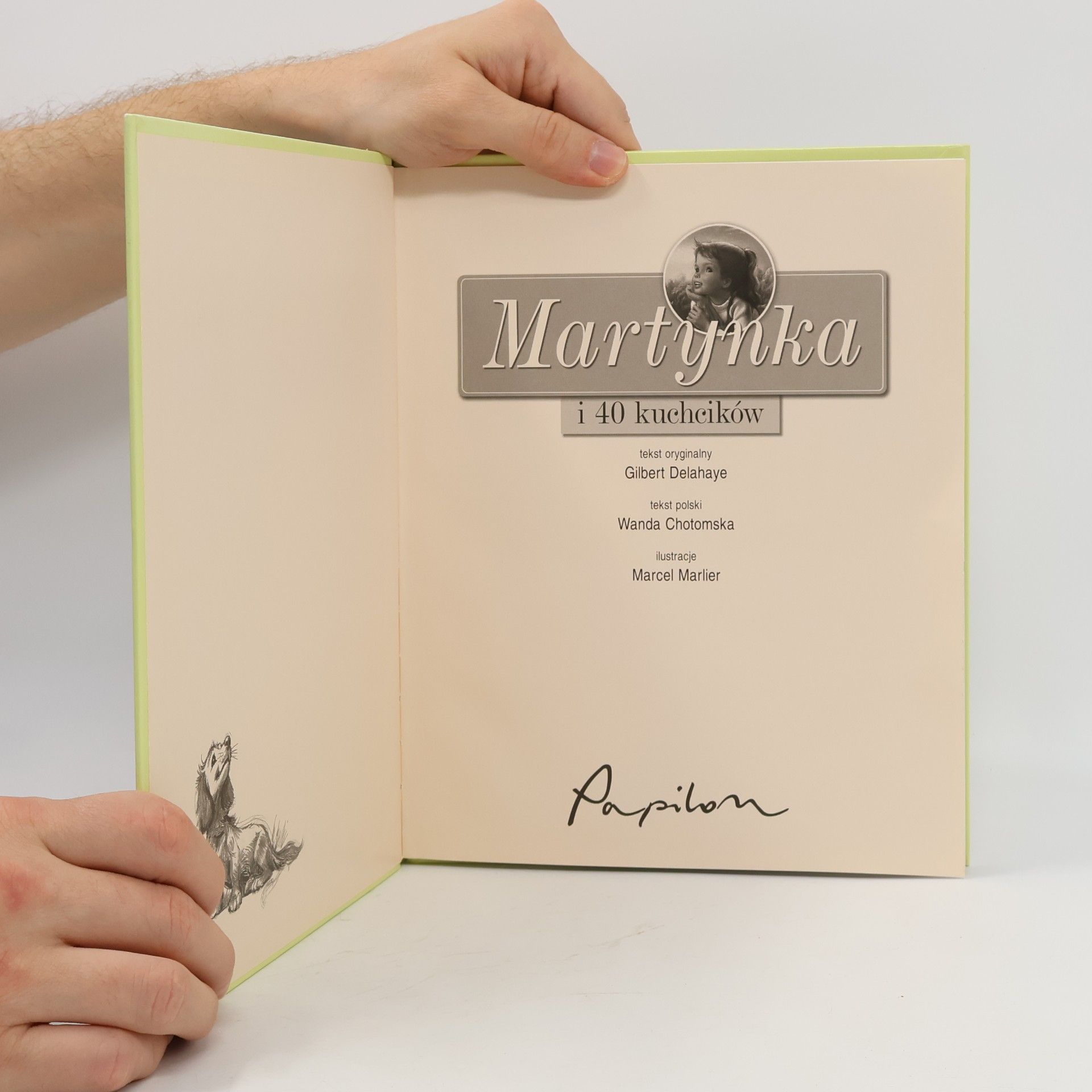 Gilbert Delahaye Martynka i 40 kuchcików