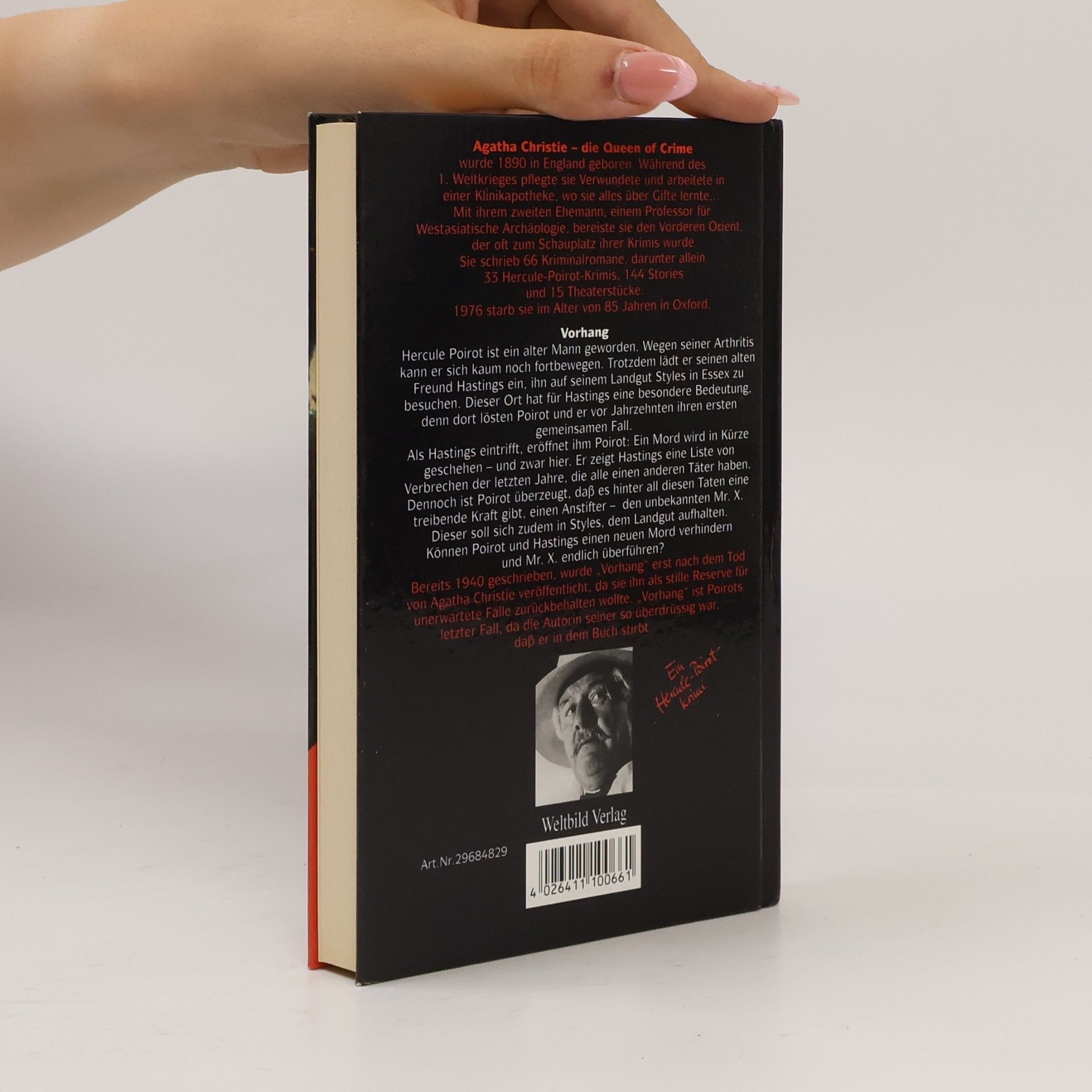 Agatha Christie Vorhang