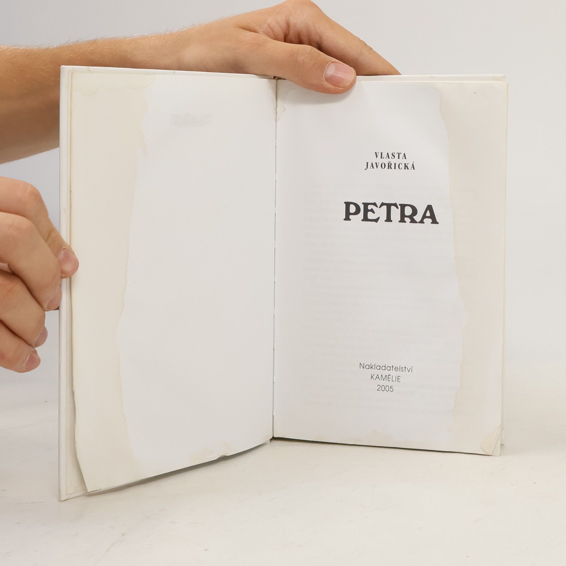 Vlasta Javořická Petra