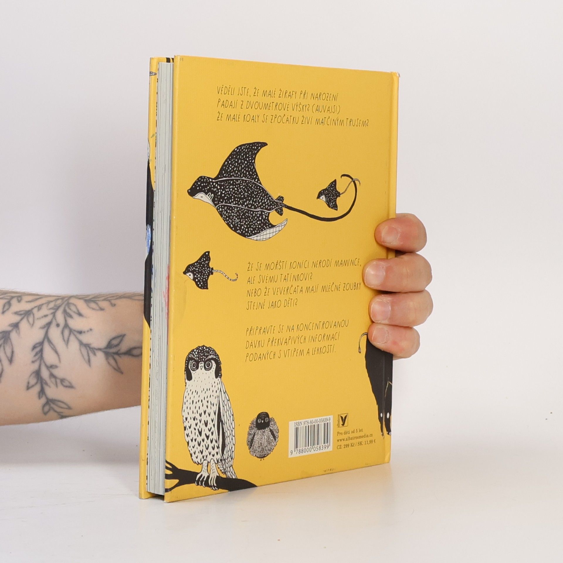 Maja Säfström Ilustrovaný atlas legračních faktů o mláďatech