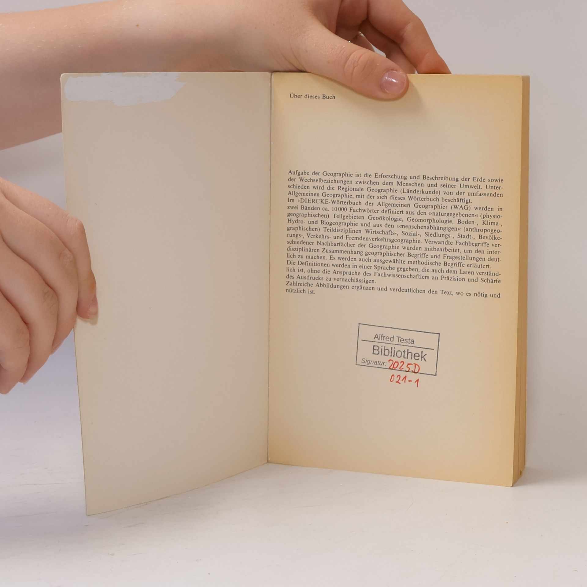 H. Leser Diercke-Wörterbuch der allgemeinen Geographie A-M