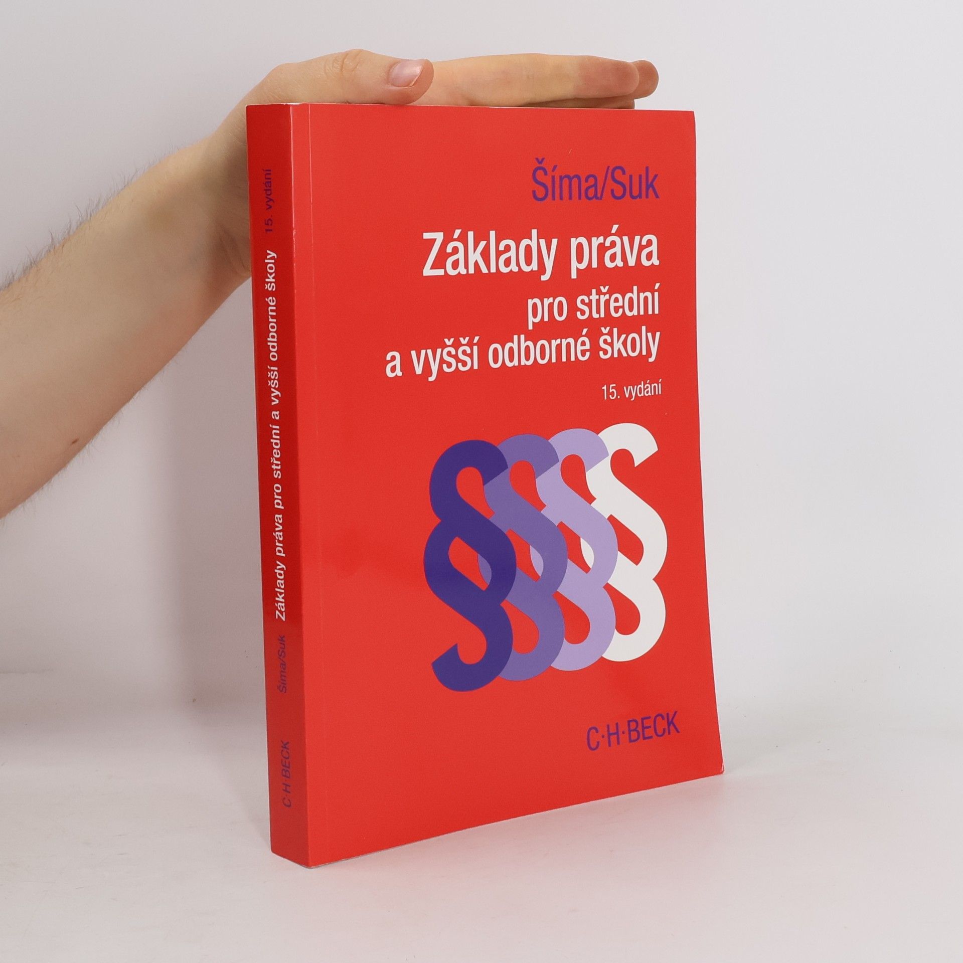 Milan Suk Základy práva pro střední a vyšší odborné školy