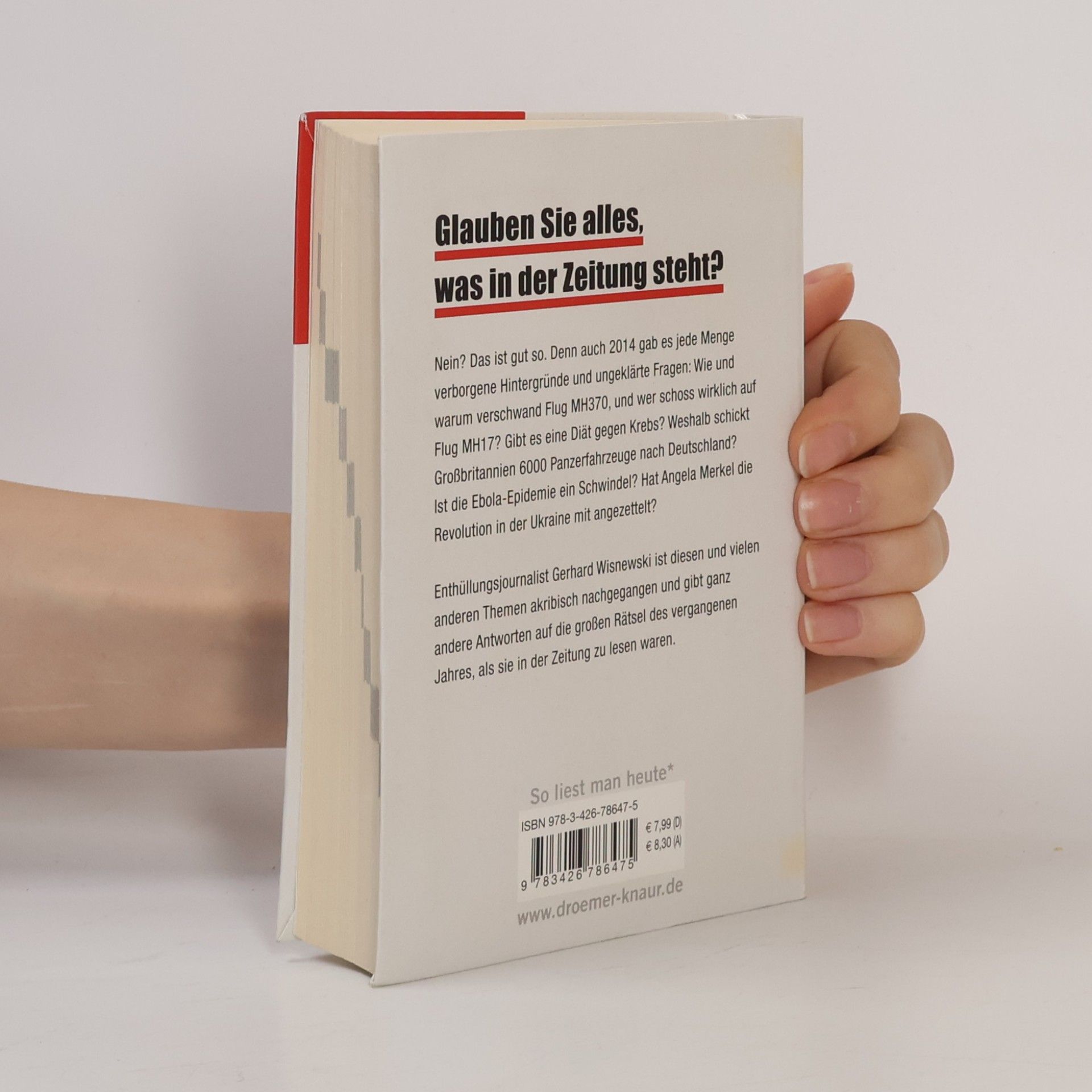 Gerhard Wisnewski 2015 Das andere Jahrbuch. Verheimlicht, vertuscht, vergessen. Was 2014 nicht in der Zeitung stand