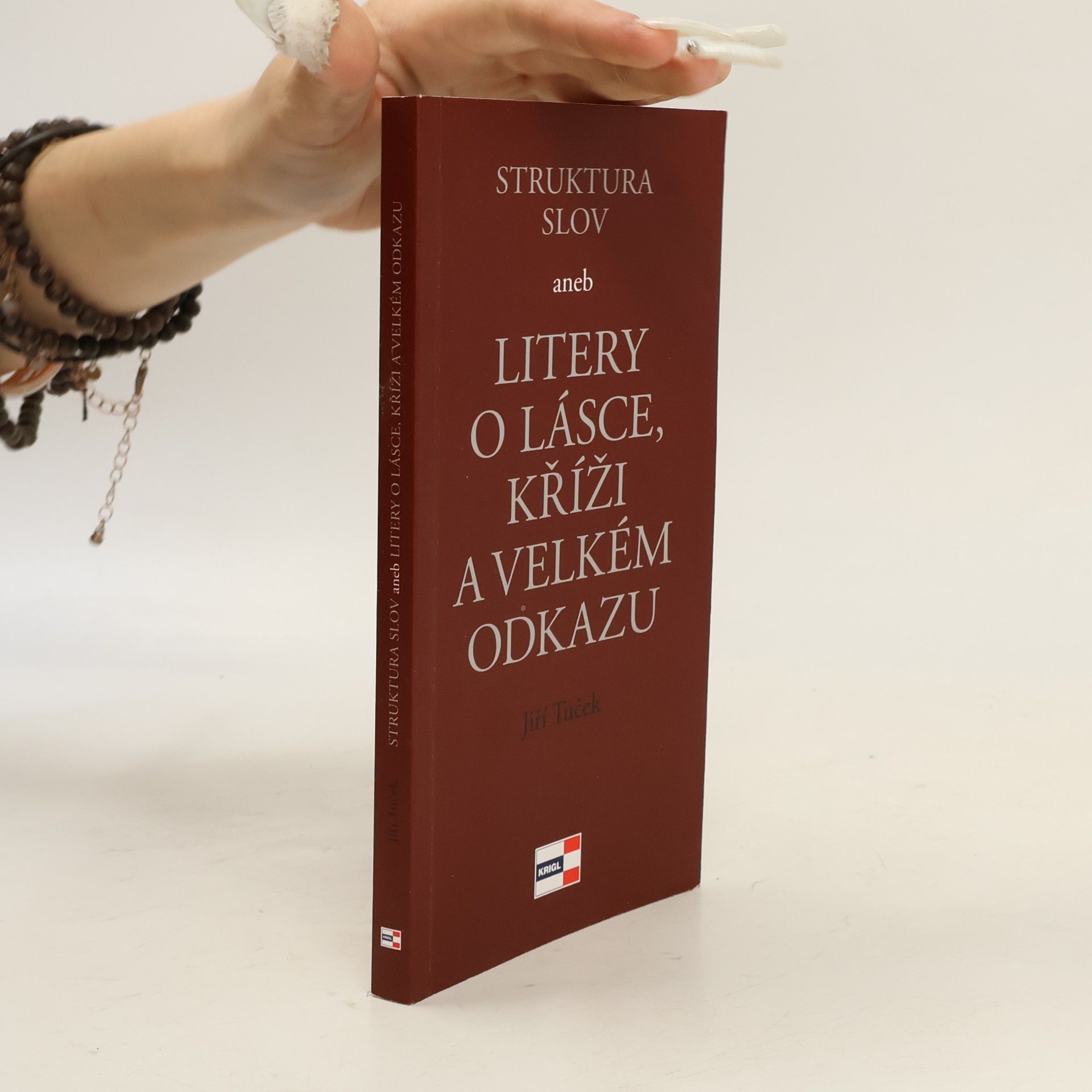 Jiří Tuček Struktura slov aneb Litery o lásce, kříži a velkém odkazu
