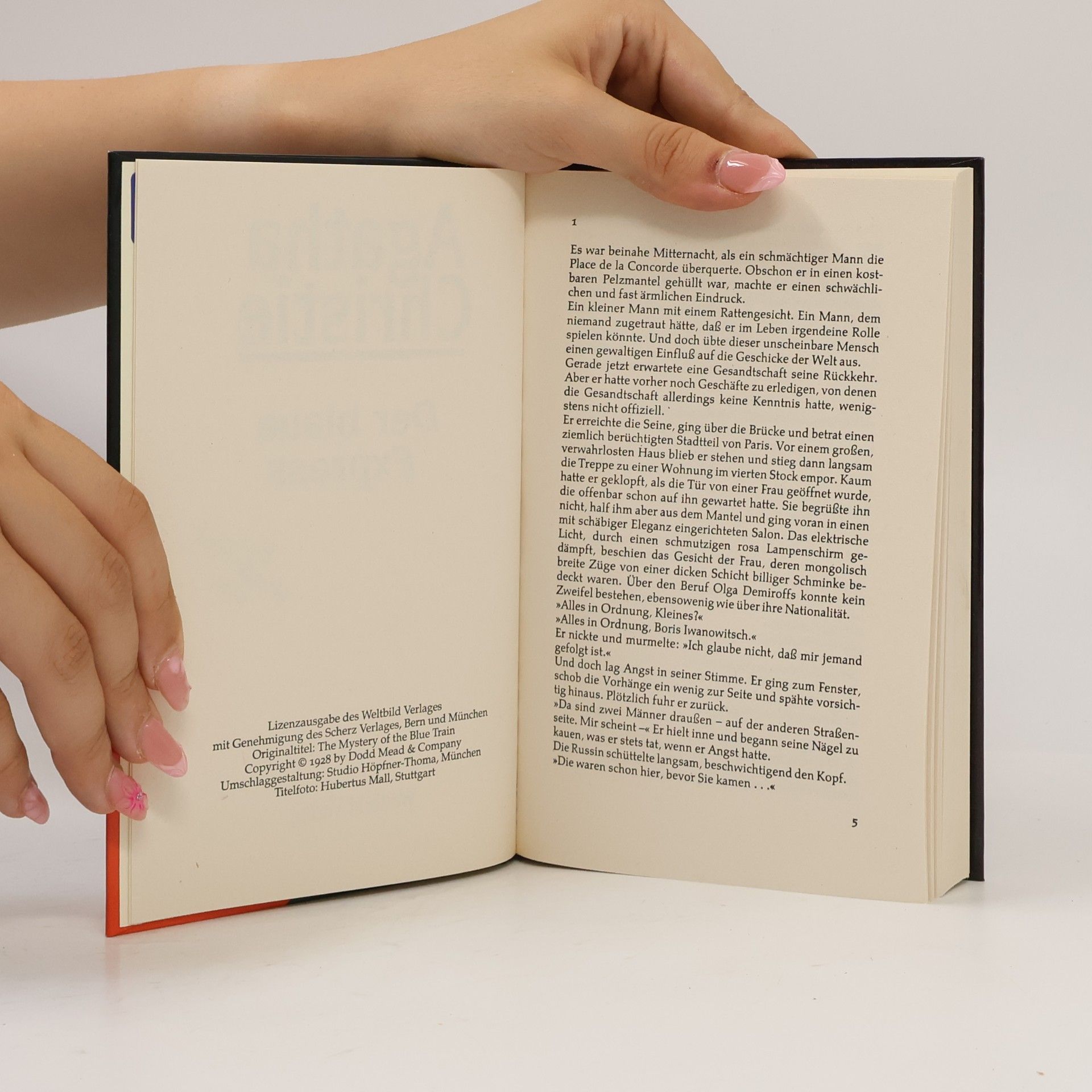 Agatha Christie Der blaue Express
