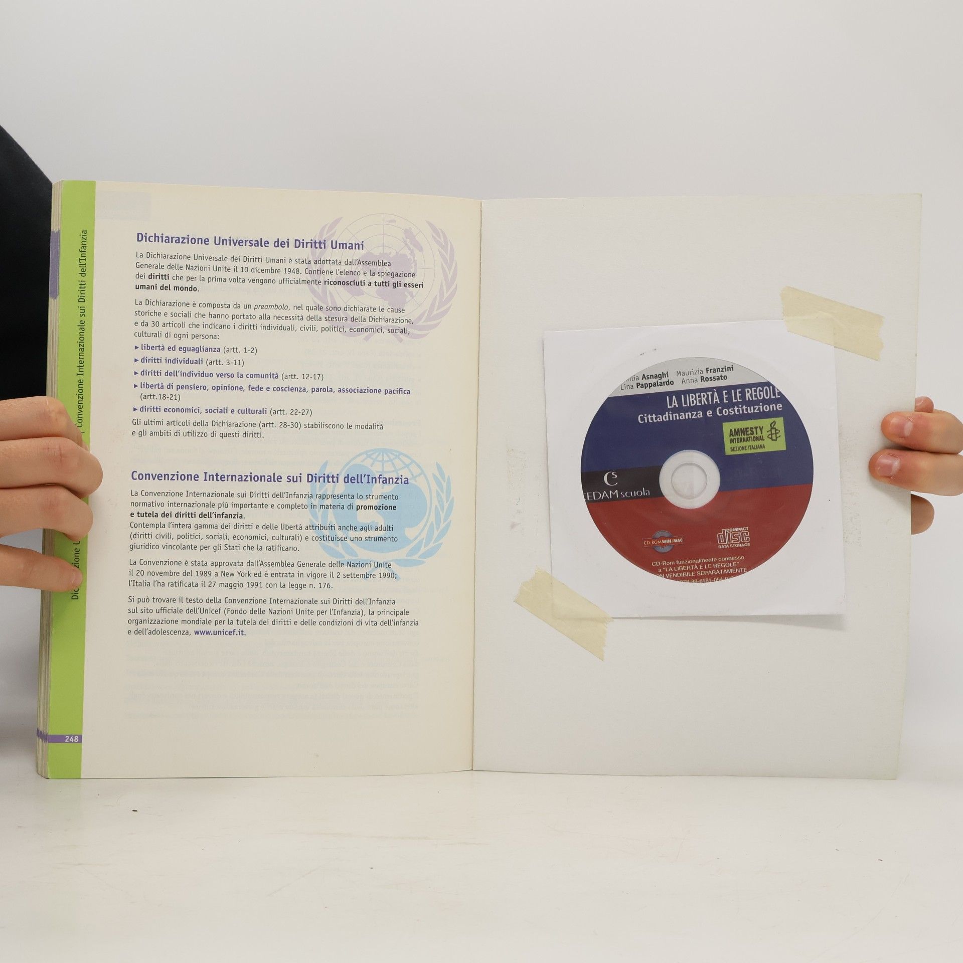 Emilia Asnaghi La libertà e le regole. Cittadinanza e Costituzione. Per la Scuola media. Con CD-ROM. Con espansione online