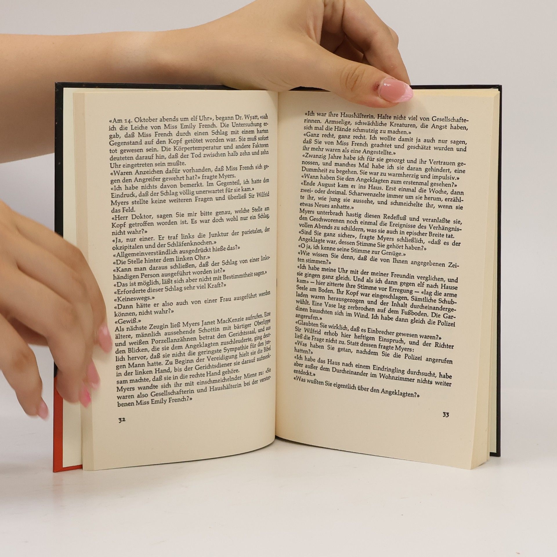 Agatha Christie Zeugin der Anklage