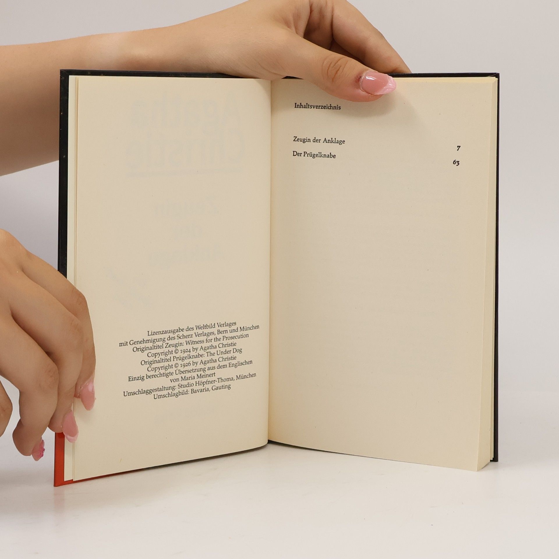 Agatha Christie Zeugin der Anklage