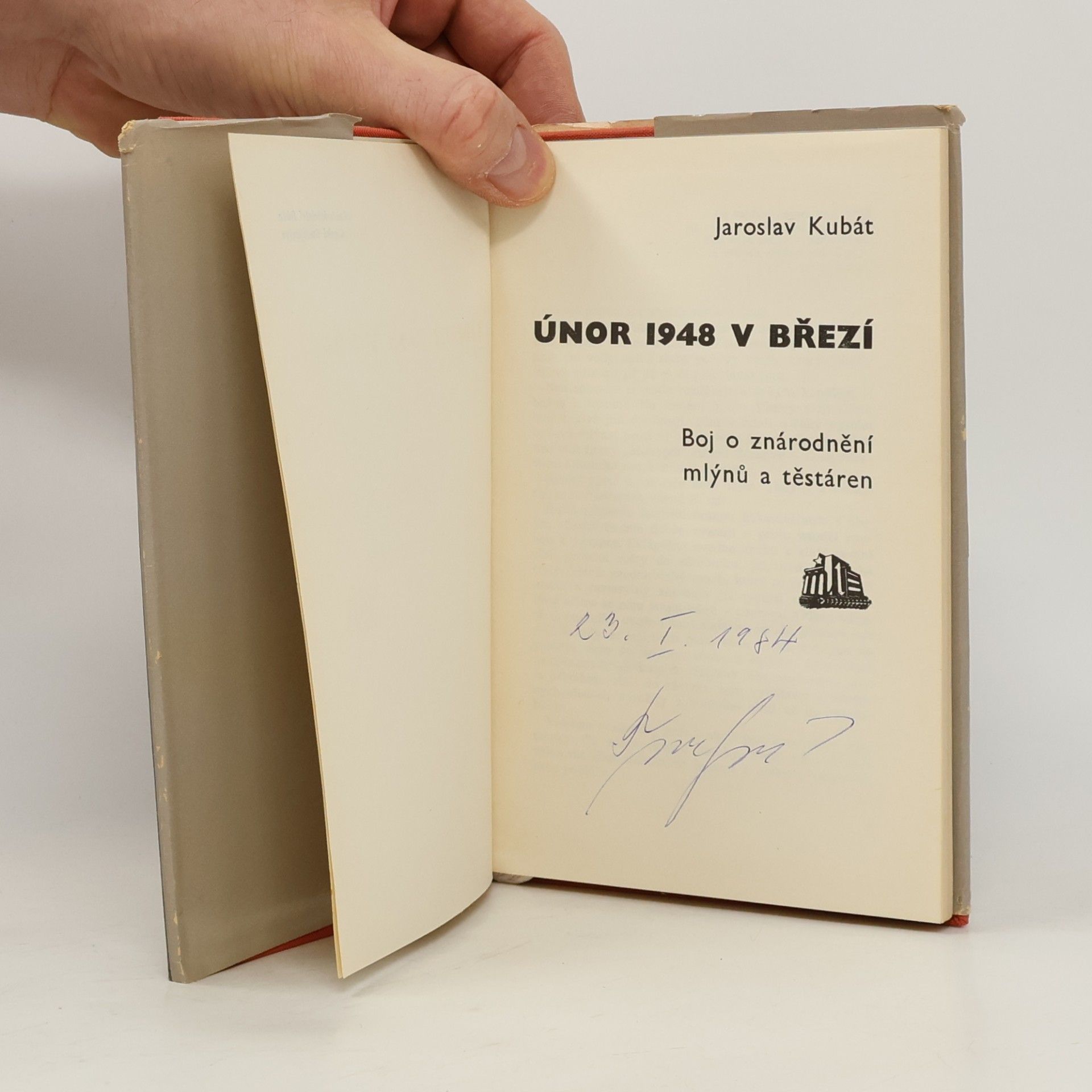 Jaroslav Kubát Únor 1948 v Březí