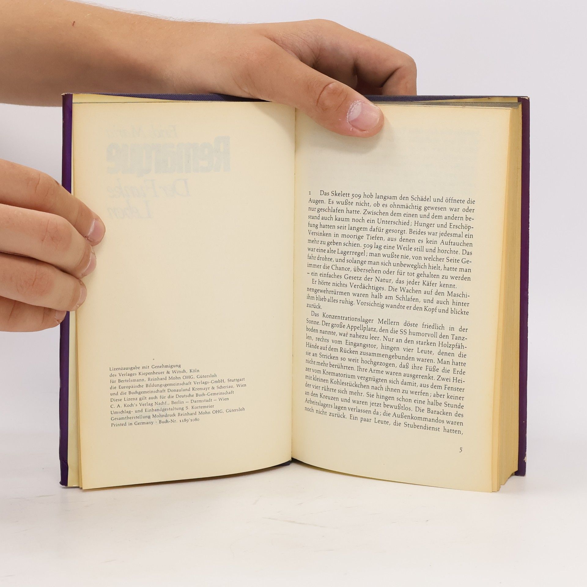 Erich Maria Remarque Der Funke Leben