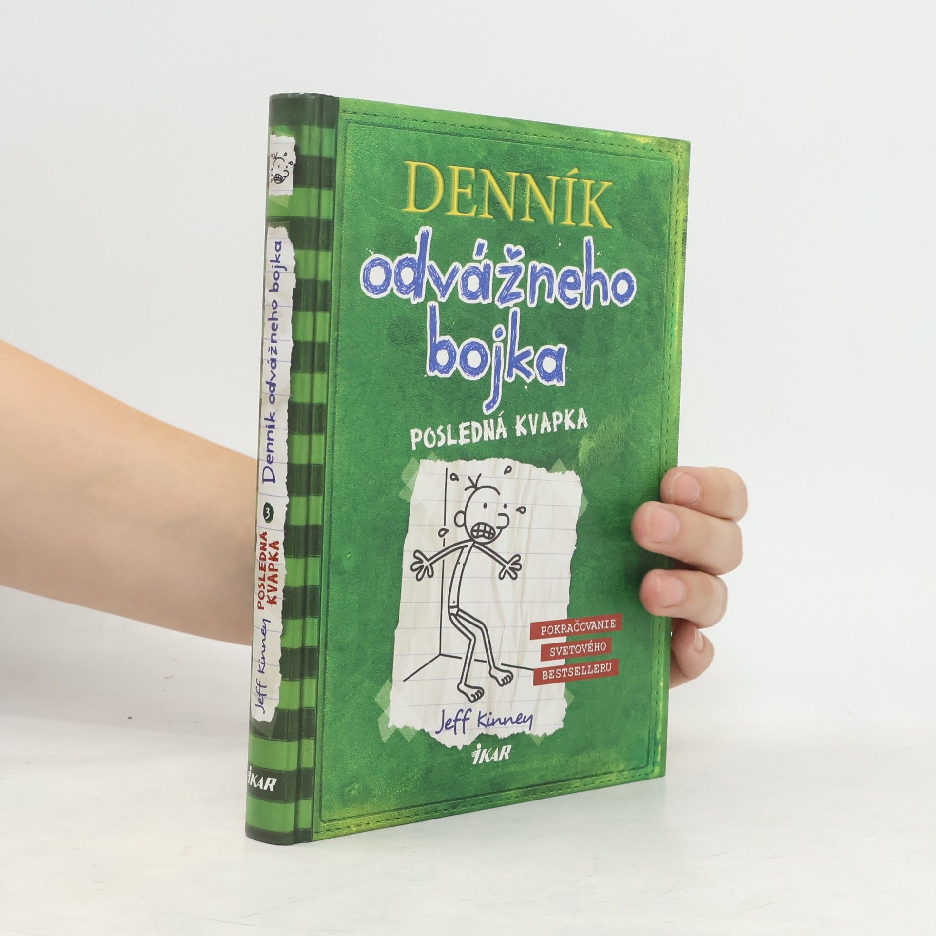 Jeff Kinney Denník odvážného bojka - Posledná kvapka
