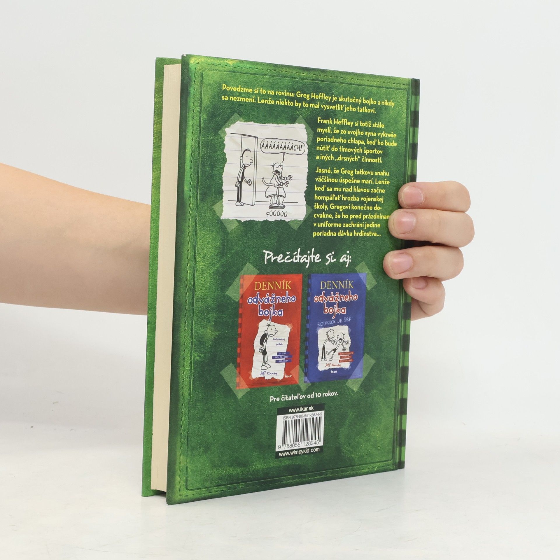 Jeff Kinney Denník odvážného bojka - Posledná kvapka
