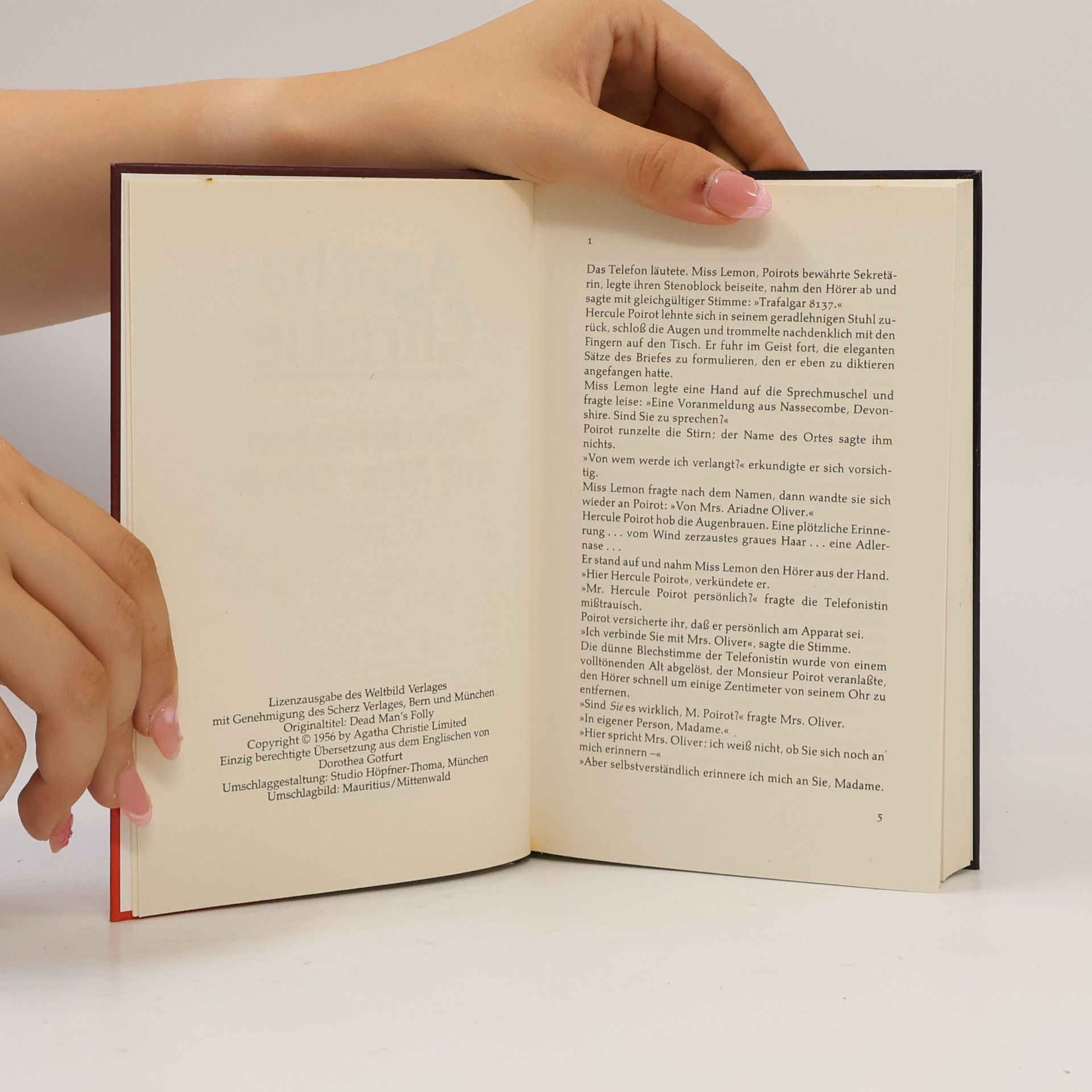 Agatha Christie Wiedersehen mit Mrs Oliver