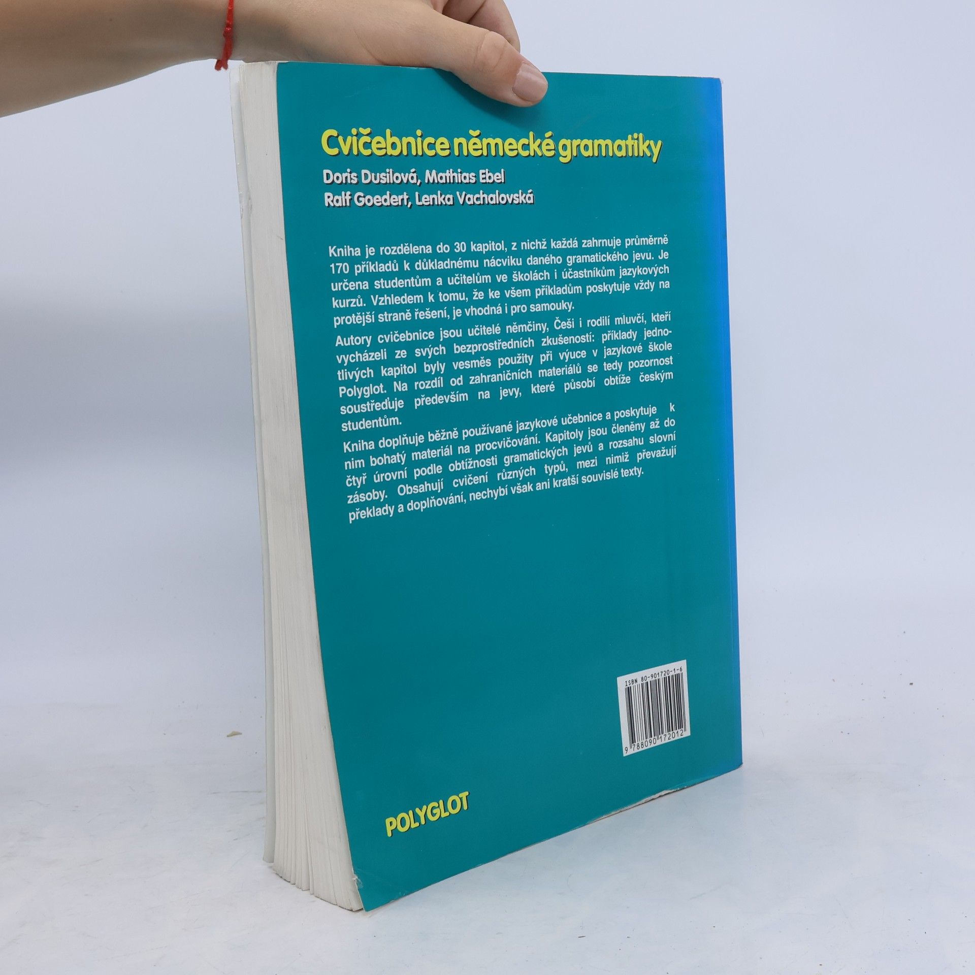 Various authors Cvičebnice německé gramatiky : Příklady k základním gramatickým jevům s řešením