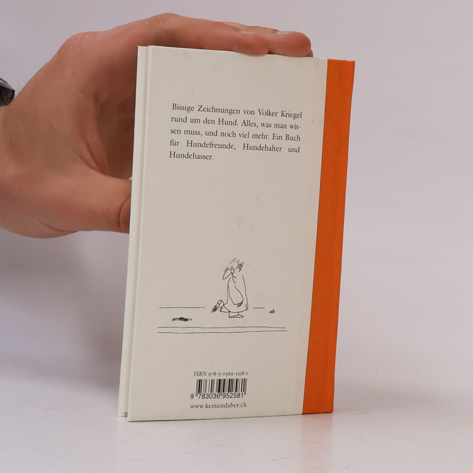 Volker Kriegel Die Kleine Komische Bibliothek - 8: Kleine Hundekunde