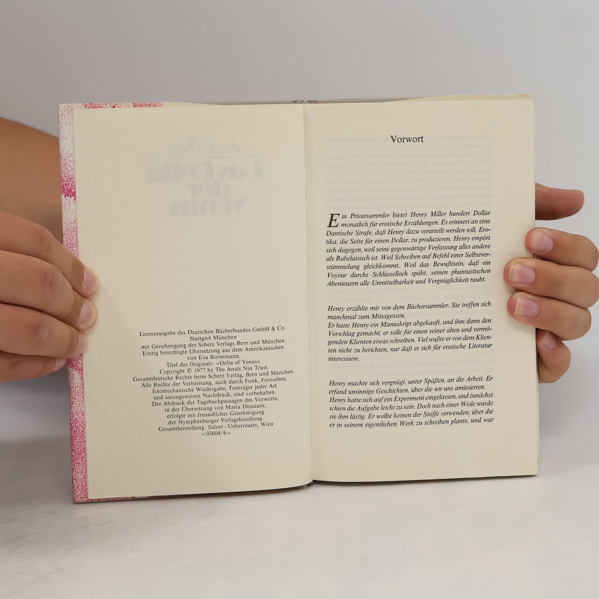 Anaïs Nin Das Delta der Venus