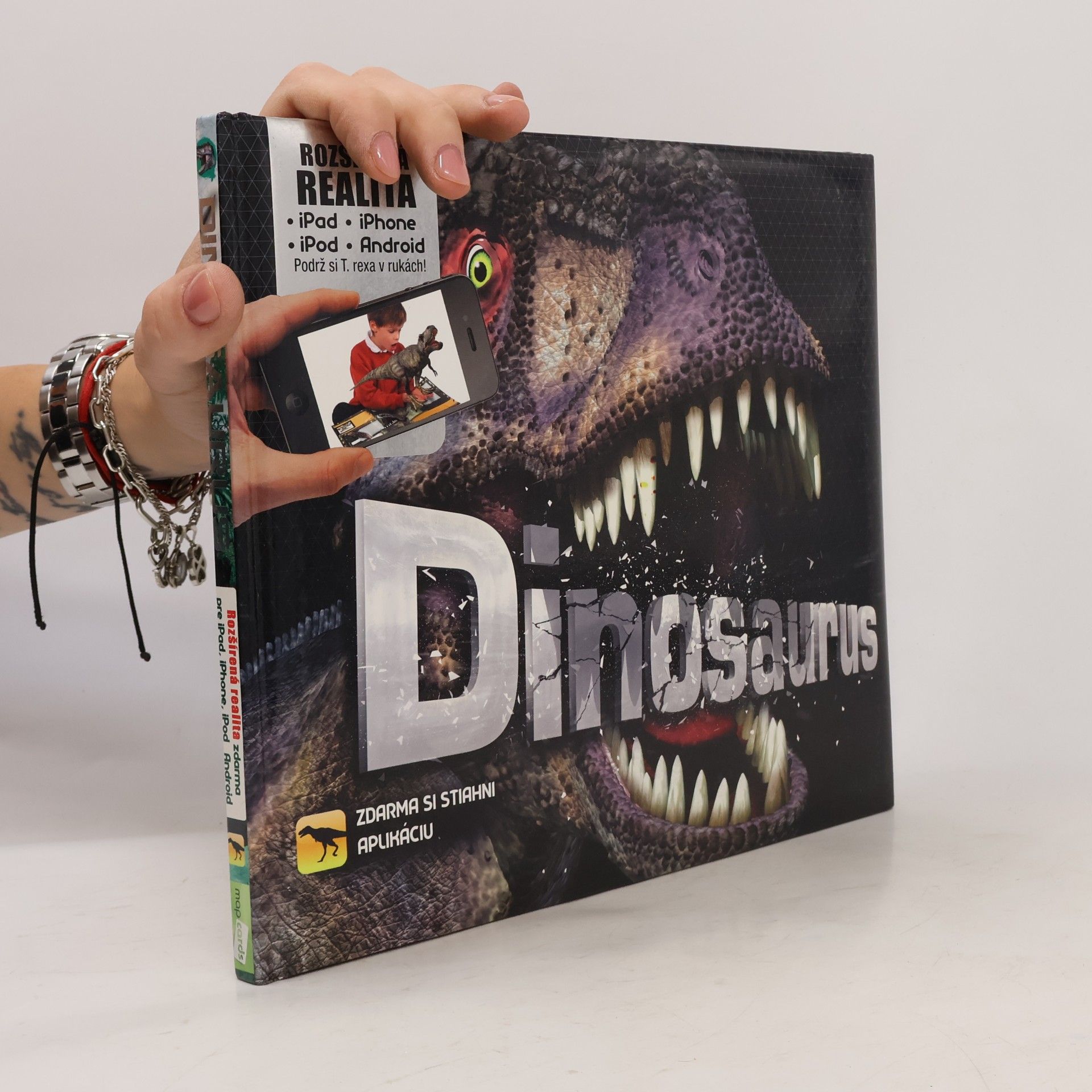 Collectif d'auteurs Dinosaurus (rozšírená realita)