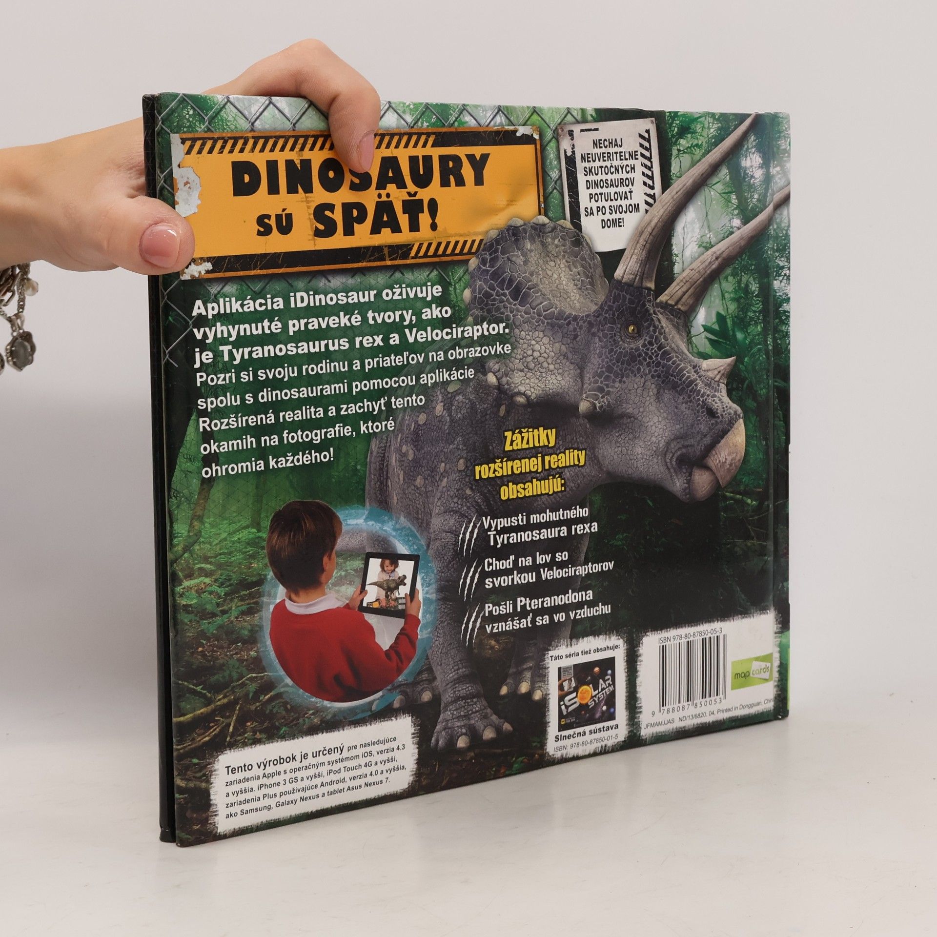Collectif d'auteurs Dinosaurus (rozšírená realita)