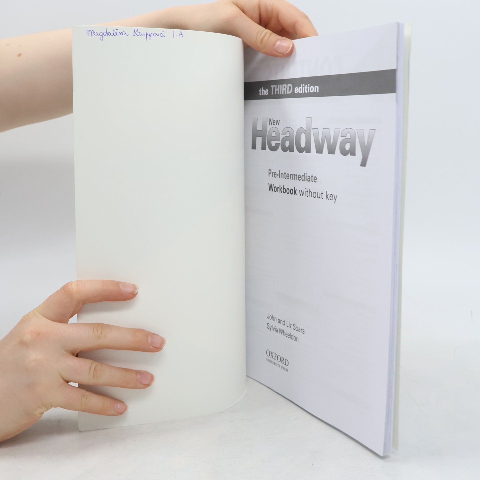 John Soars New Headway Pre-Intermediate Workbook without Key