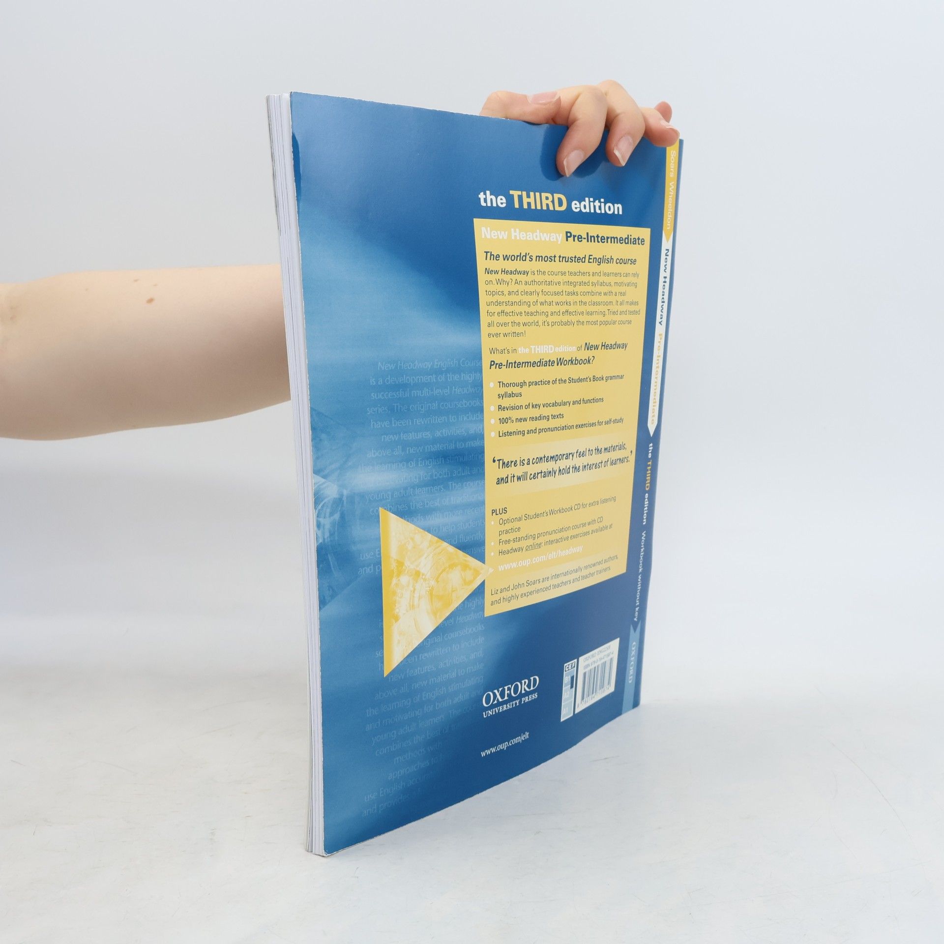 John Soars New Headway Pre-Intermediate Workbook without Key