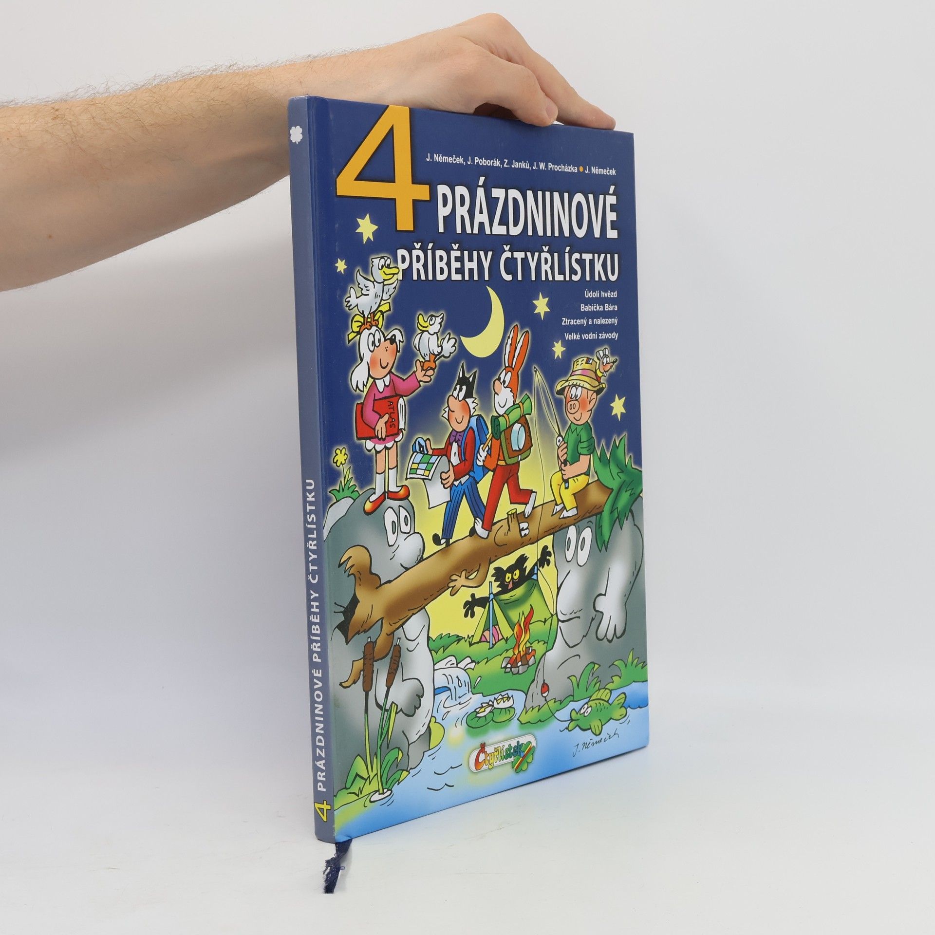 4 prázdninové příběhy Čtyřlístku