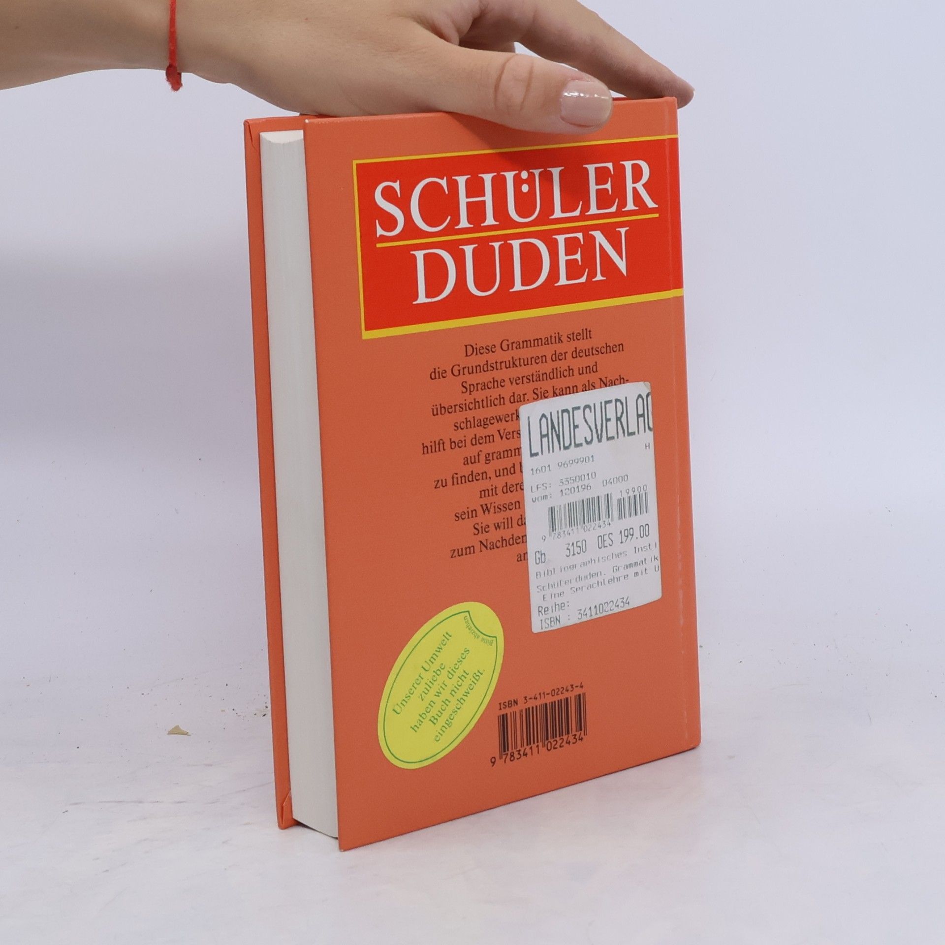 Horst Sitta Schülerduden Grammatik : eine Sprachlehre mit Übungen und Lösungen