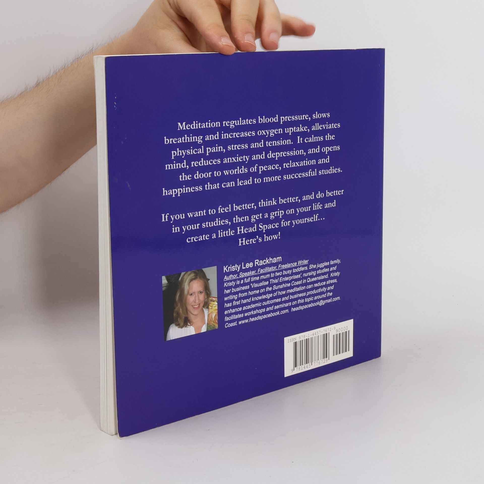 Kristy Lee Rackham Head Space. Meditate Your Way to Study Success