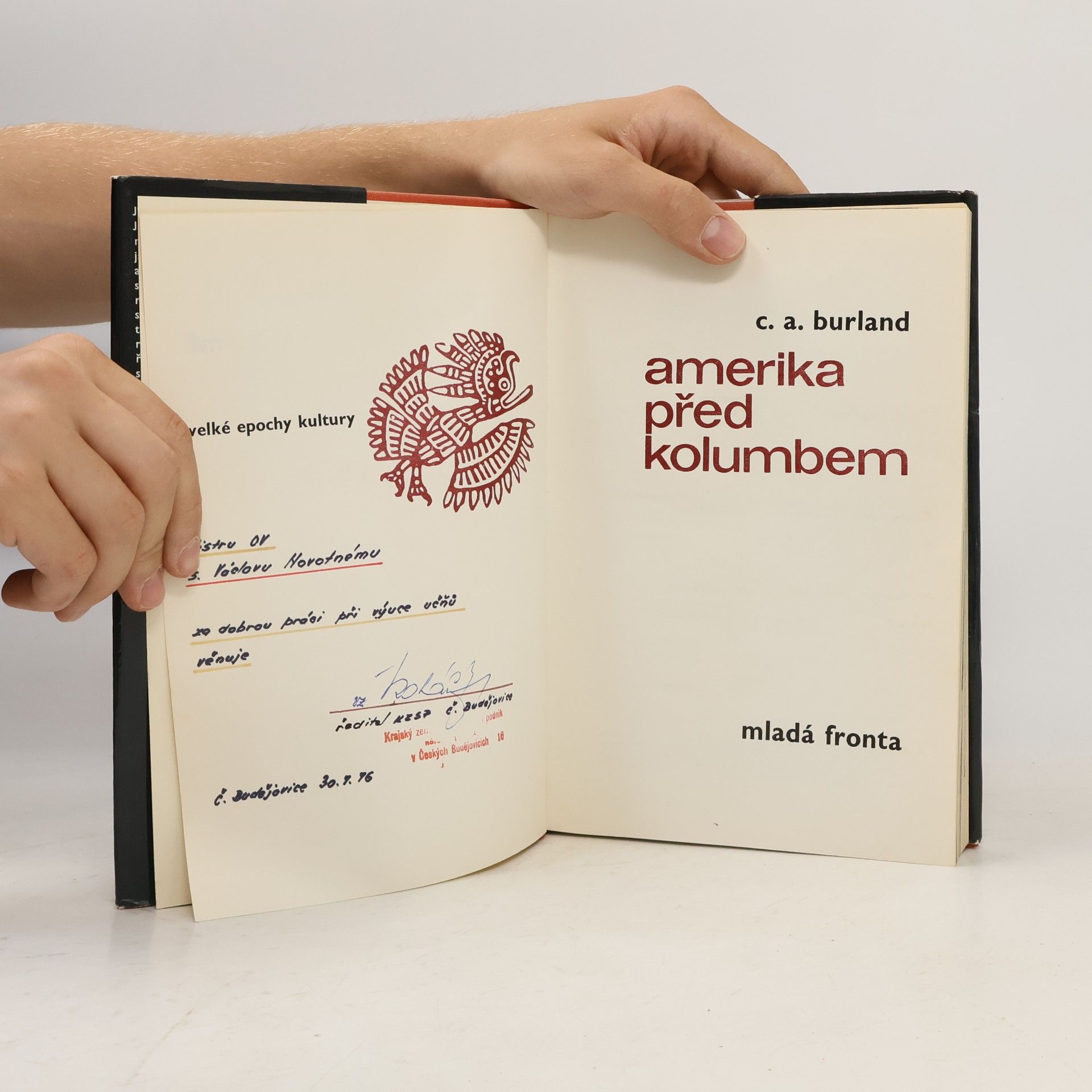 Věra Nosková Amerika před Kolumbem