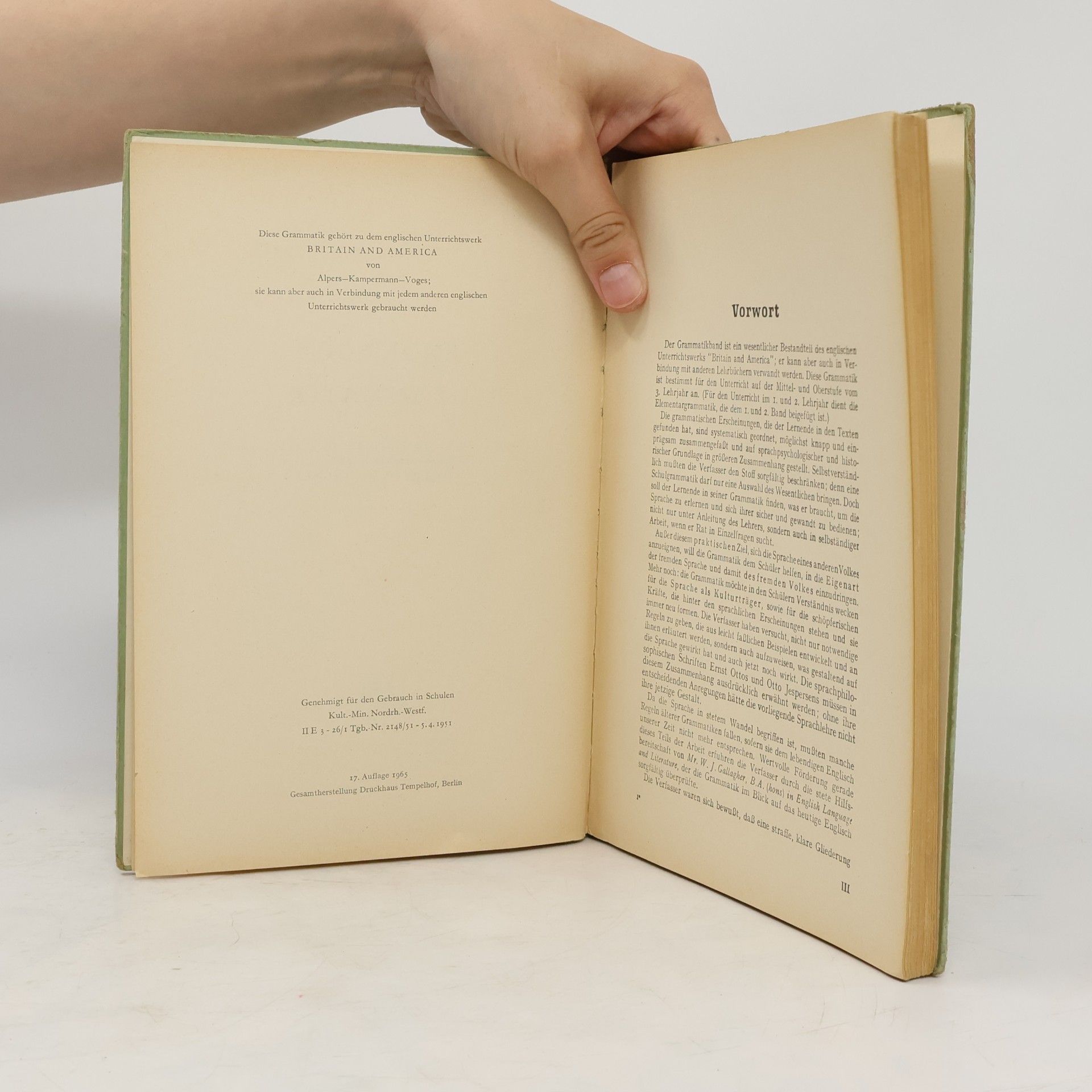 Various authors Englische Grammatik