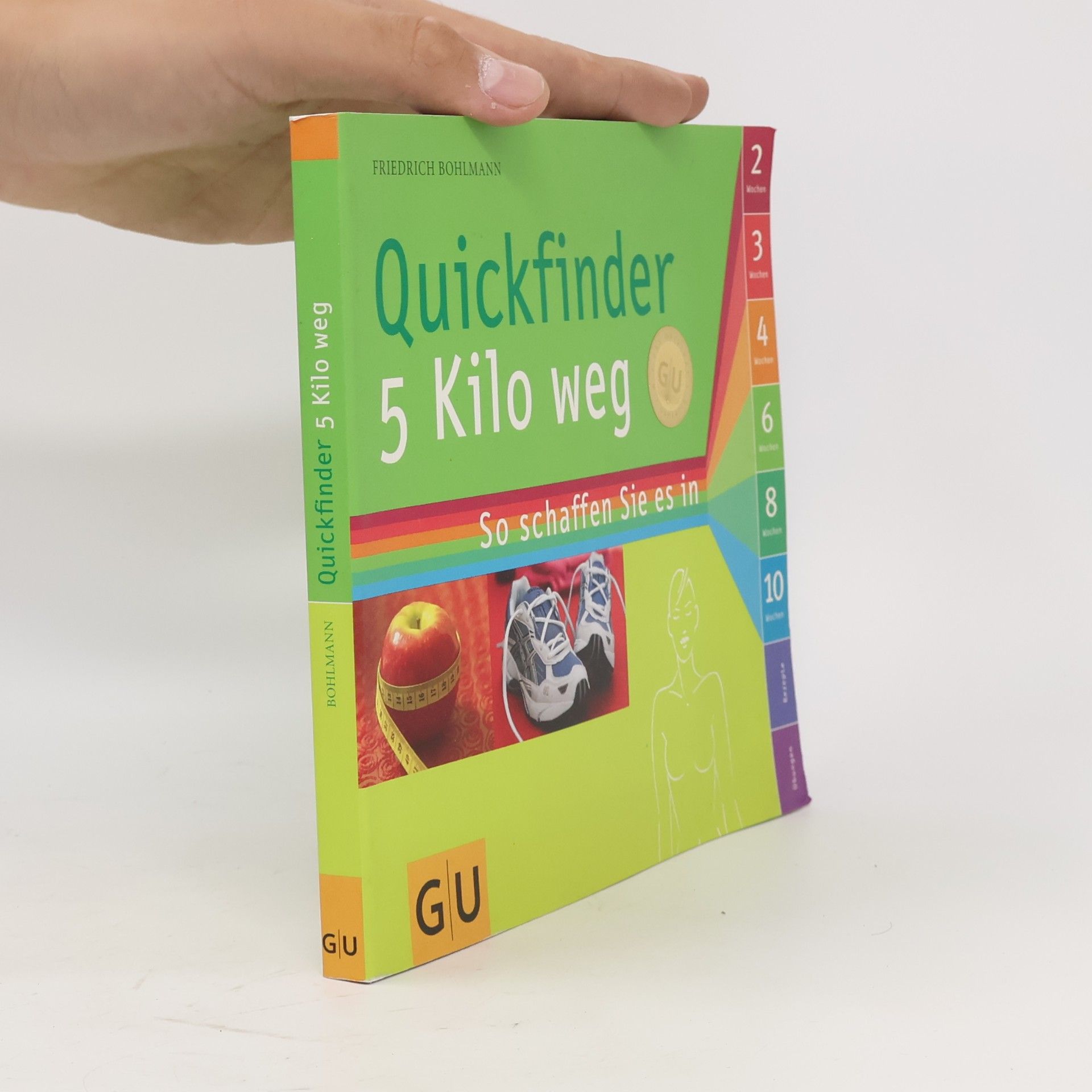 5 Kilo weg Quickfinder. So schaffen Sie es in 2, 3, 4, 6, 8 und 10 Wochen