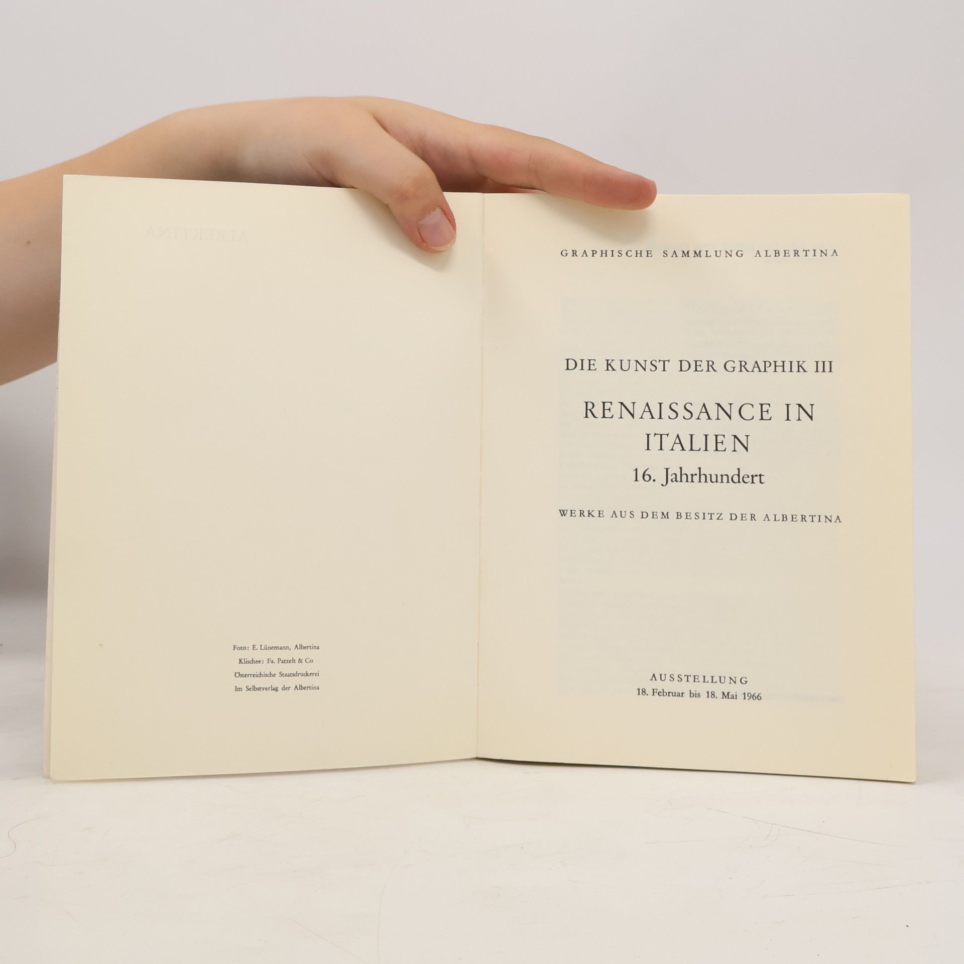 Graphische Sammlung Albertina Die Kunst der Graphik III.: Renaissance in Italien