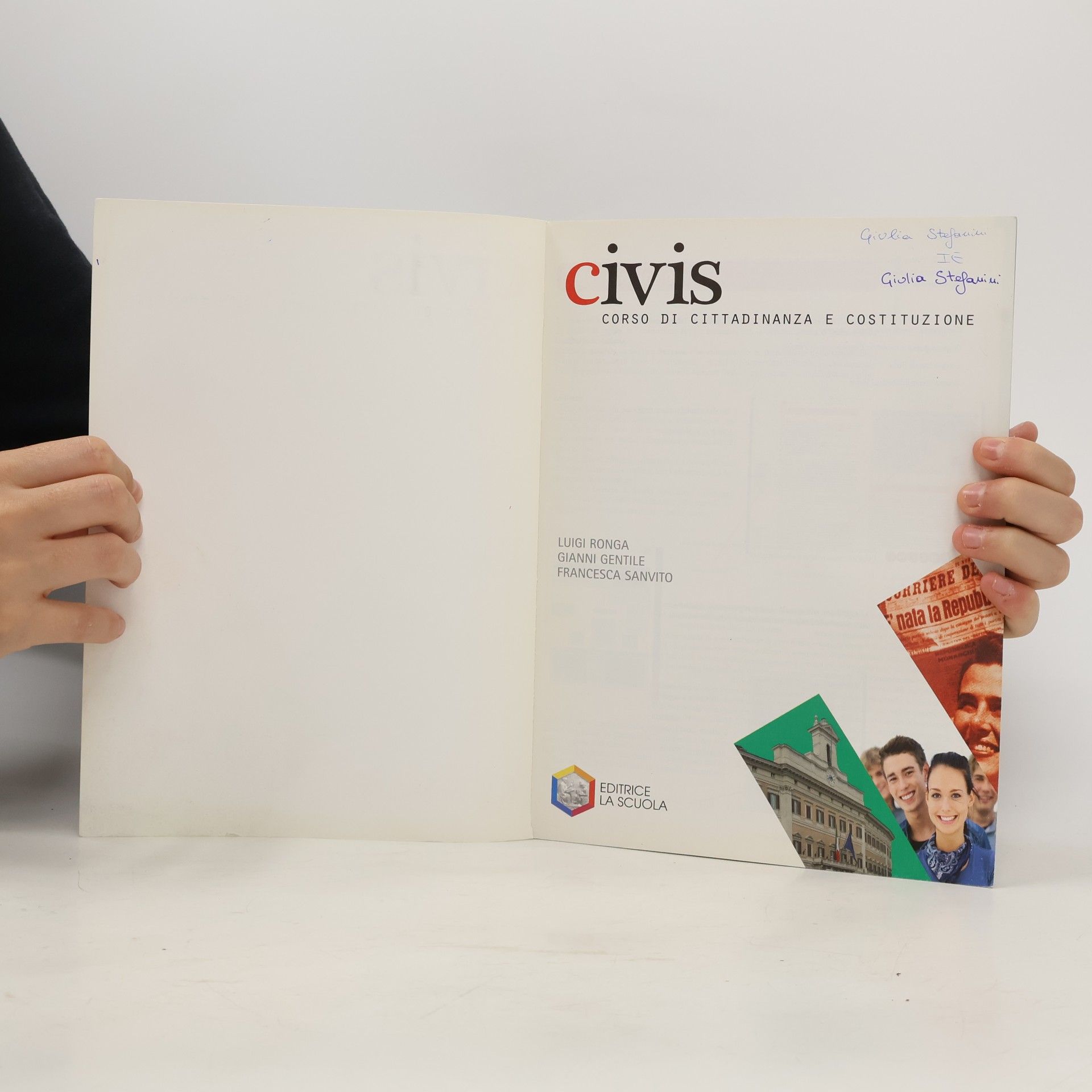 Luigi Ronga Civis: Corso di Cittadinanza e Costituzione
