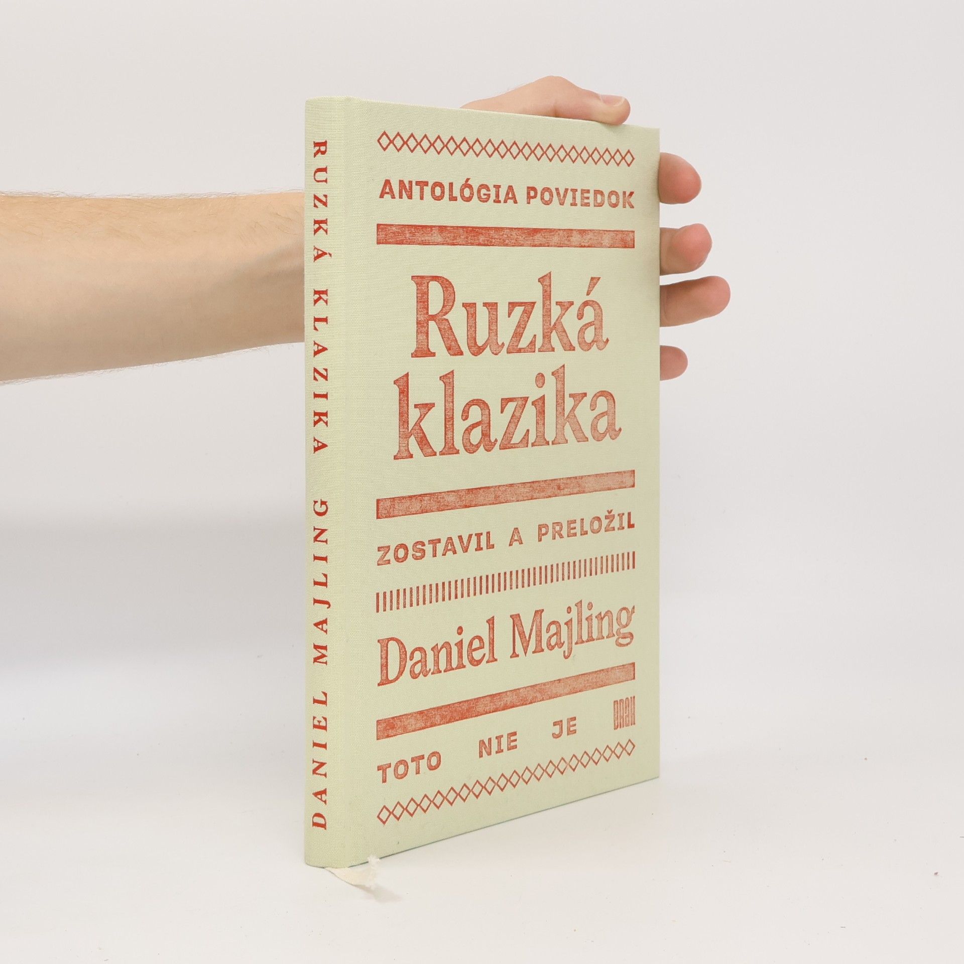 Daniel Majling Ruzká klazika : antológia poviedok
