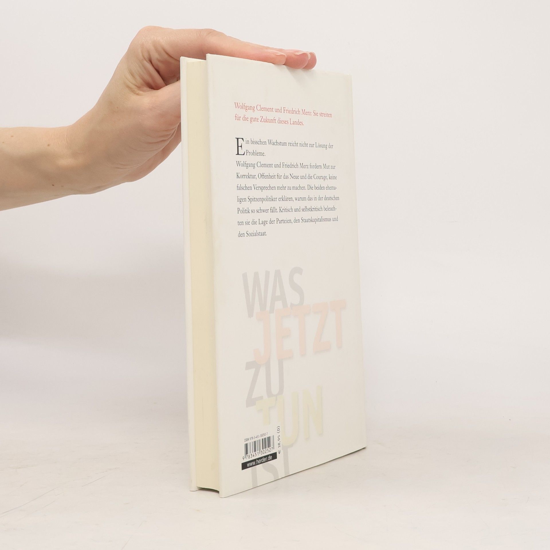 Wolfgang Clement Was jetzt zu tun ist