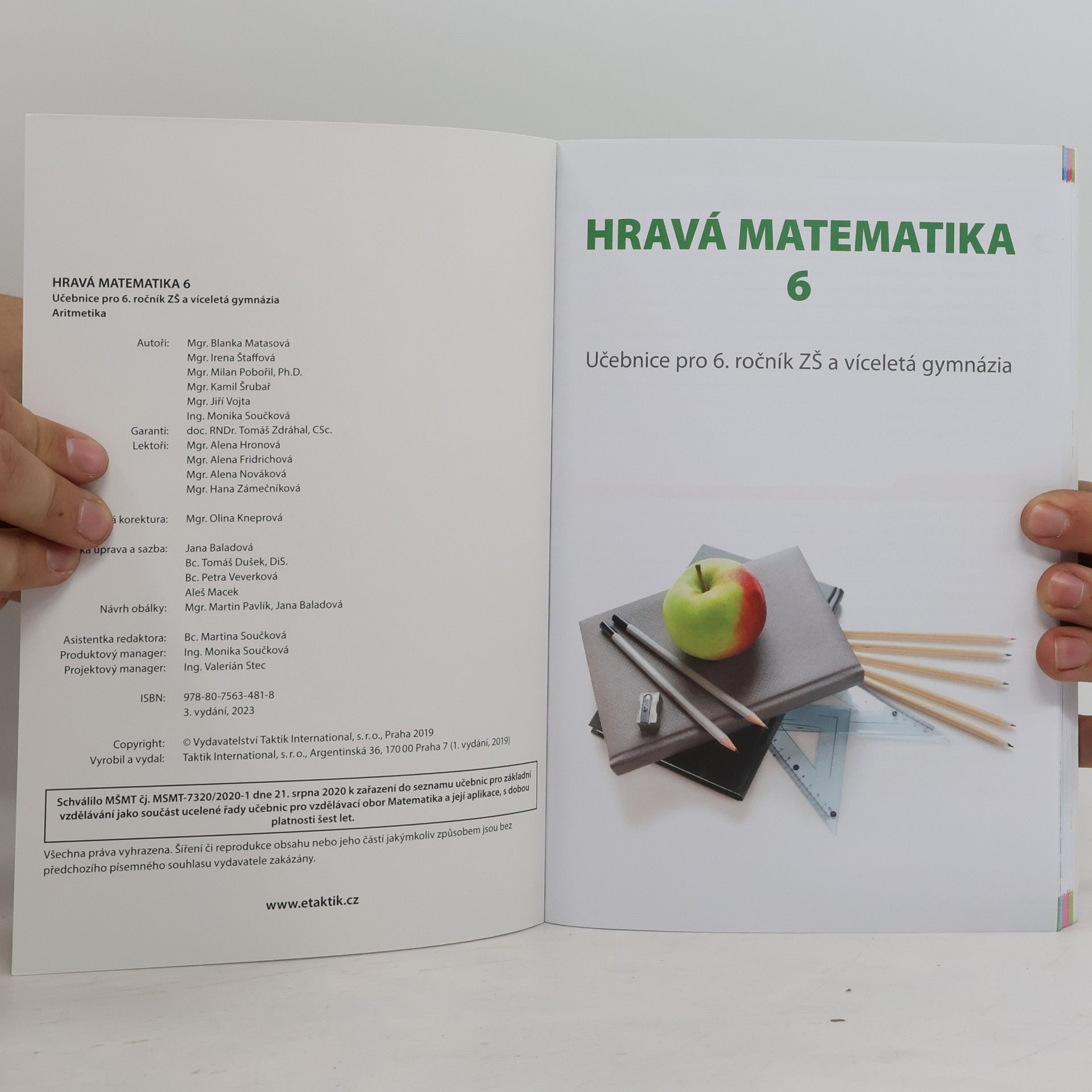 Blanka Matasová Aritmetika 6