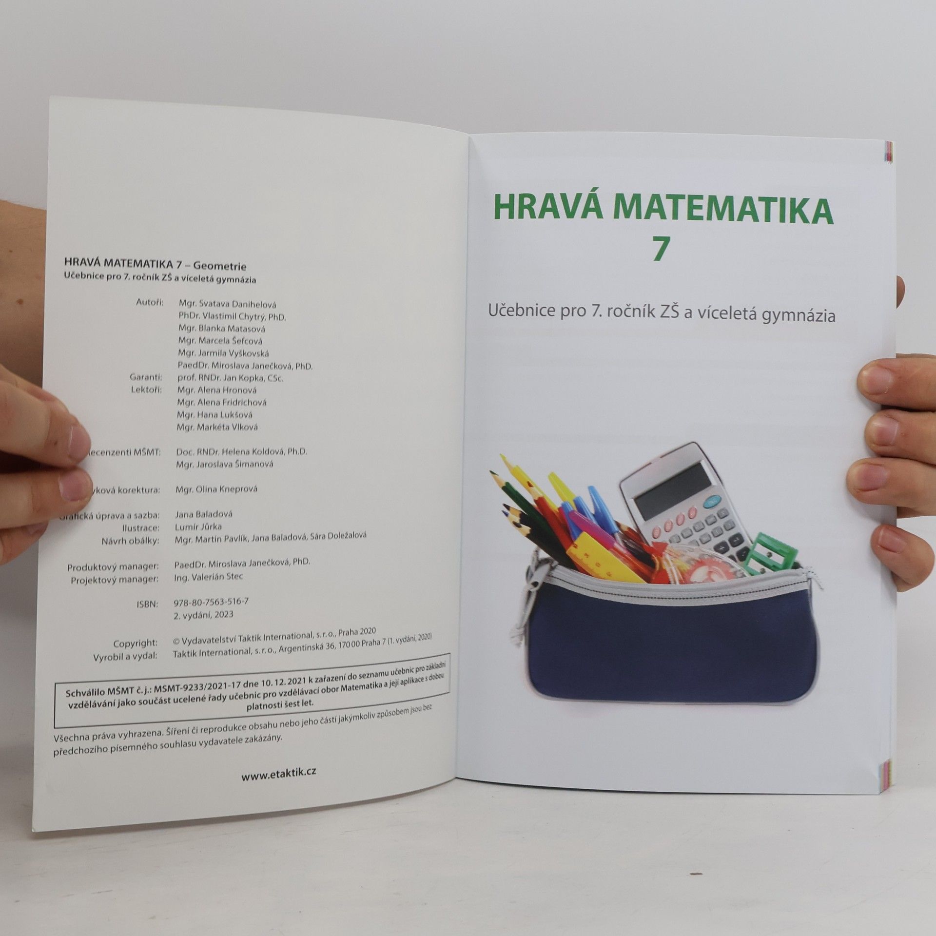Svatava Danihelová Hravá matematika 7
