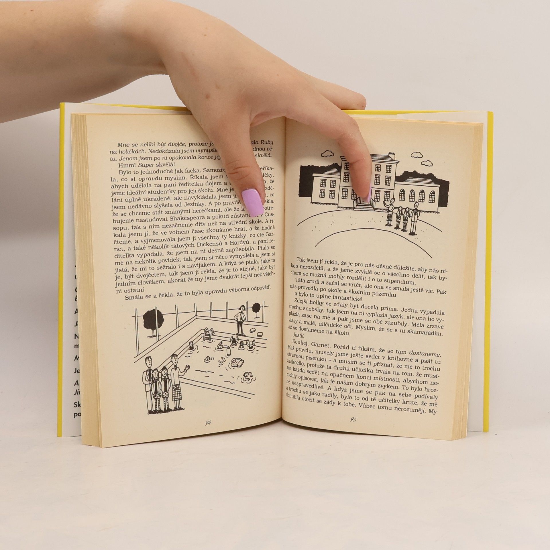 Jacqueline Wilson Dvojčata v průšvihu