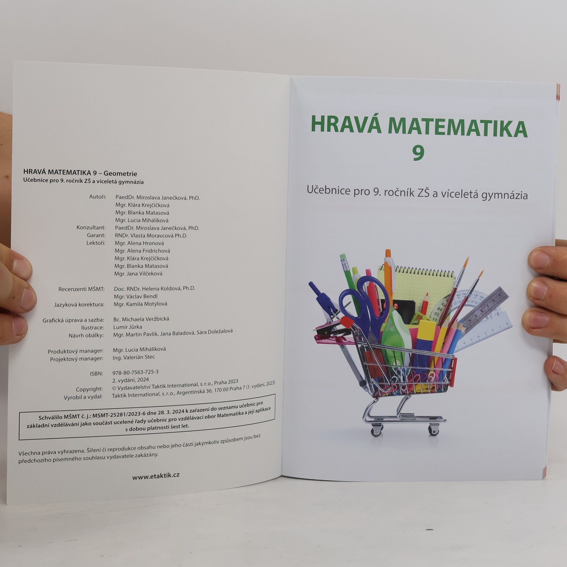 Miroslava Janečková Hravá matematika 9