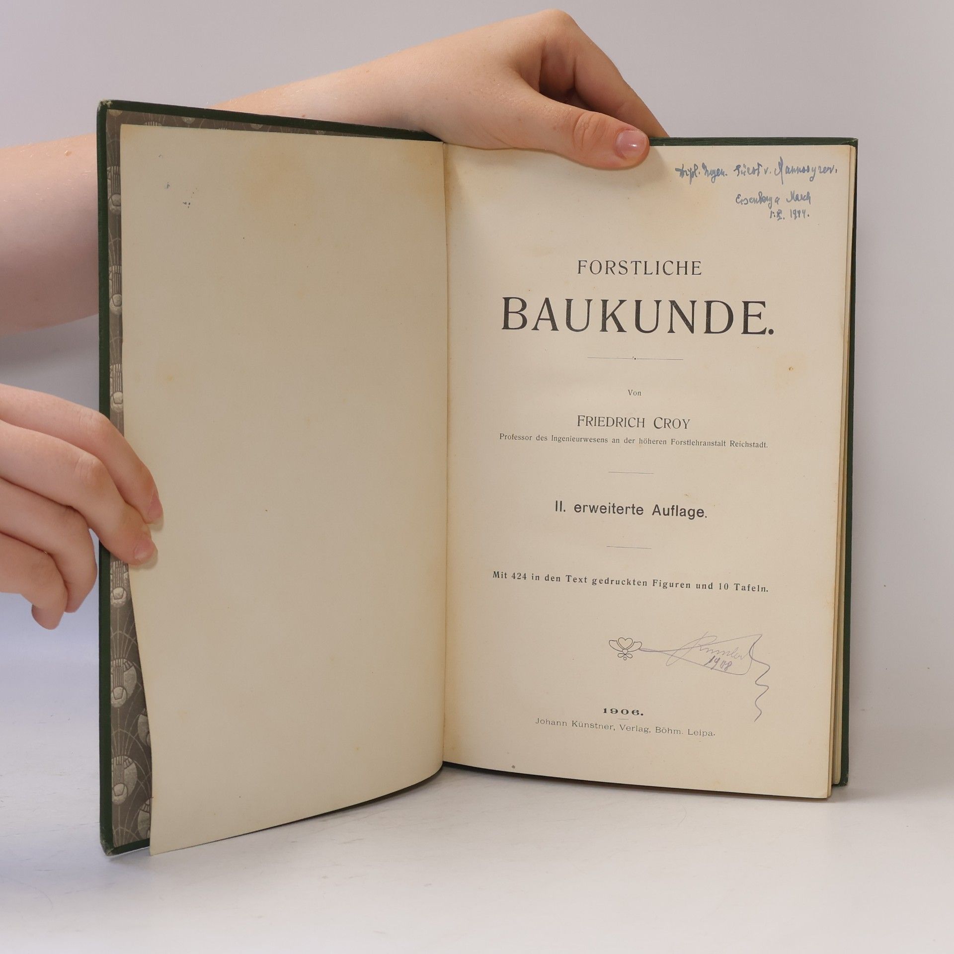 Friedrich Croy Forstliche Baukunde