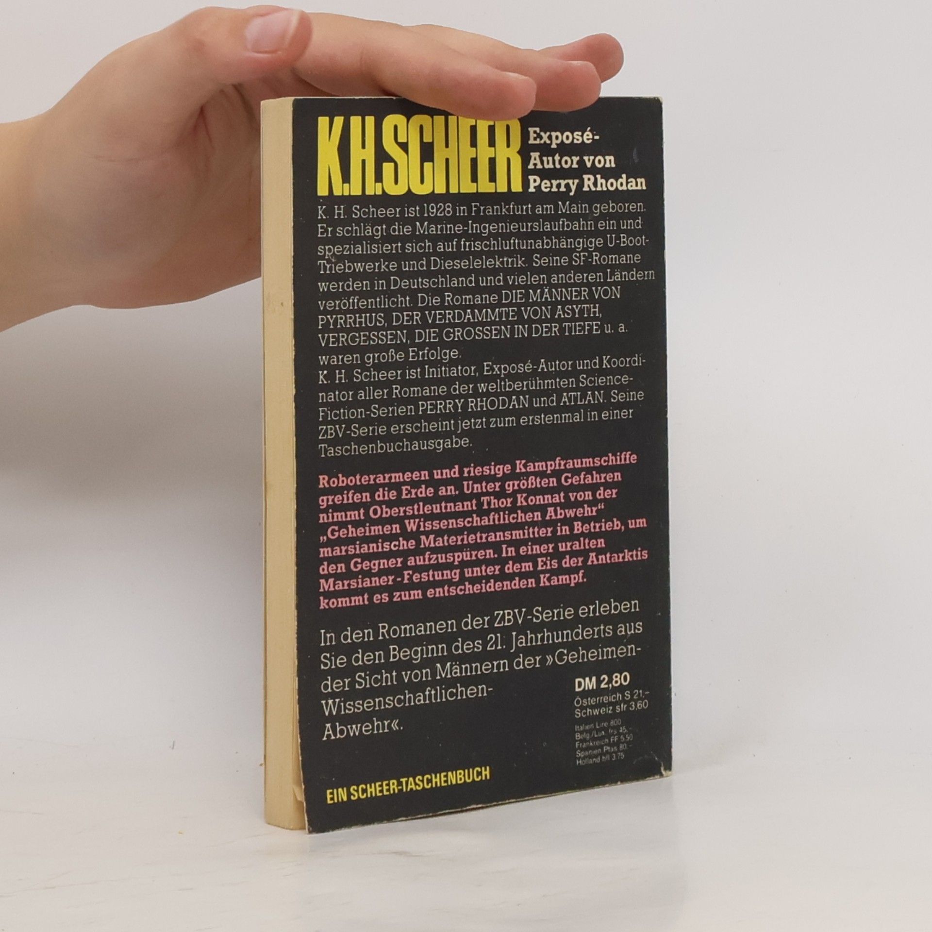 Perry Rhodan K. H. Scheer. Diagnose negativ