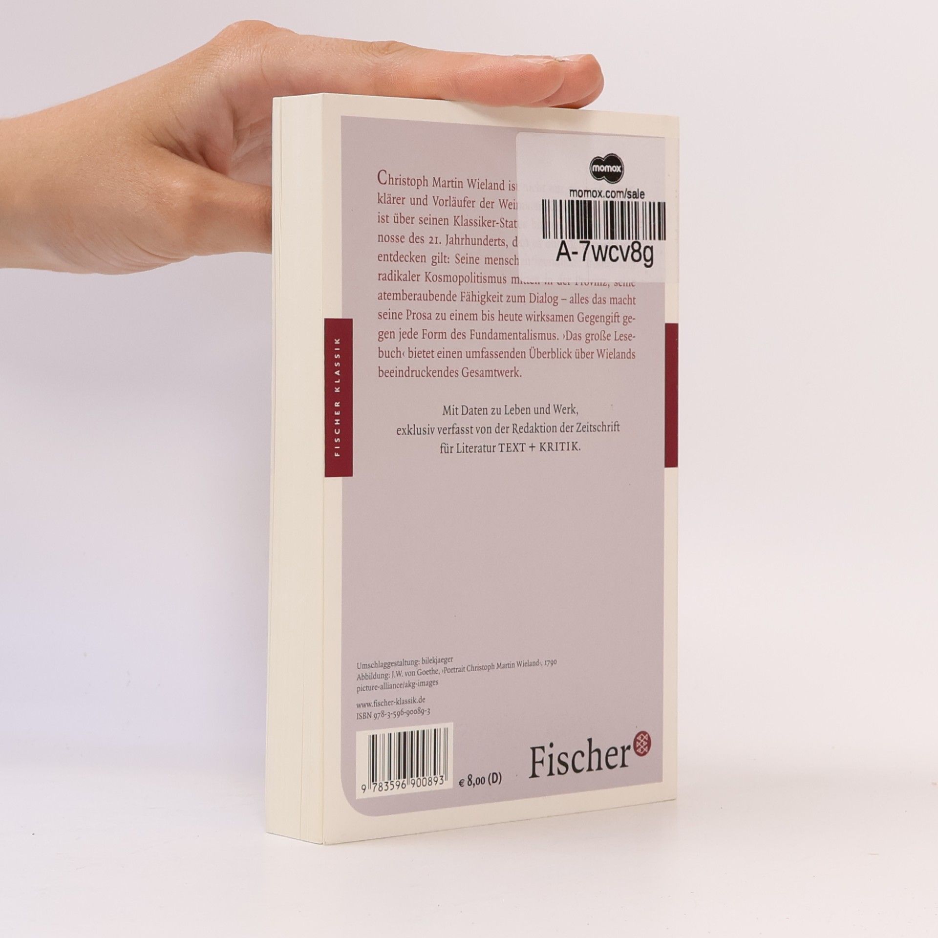Christoph Martin Wieland Das große Lesebuch