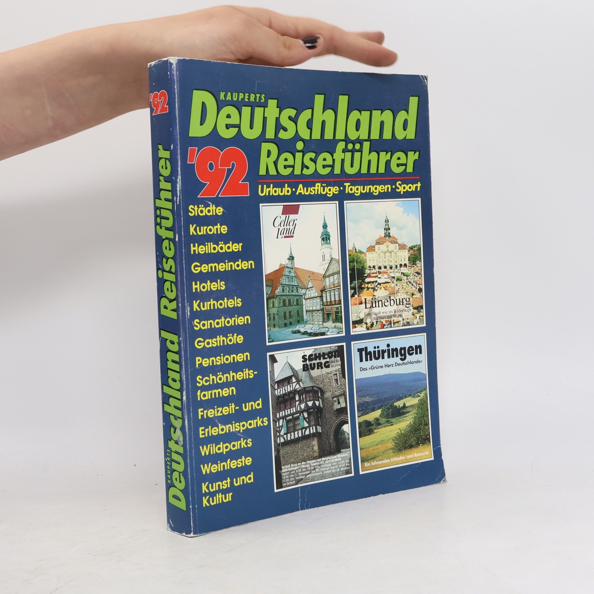 Autorenkollektiv Kauperts Deutschland Reiseführer '92