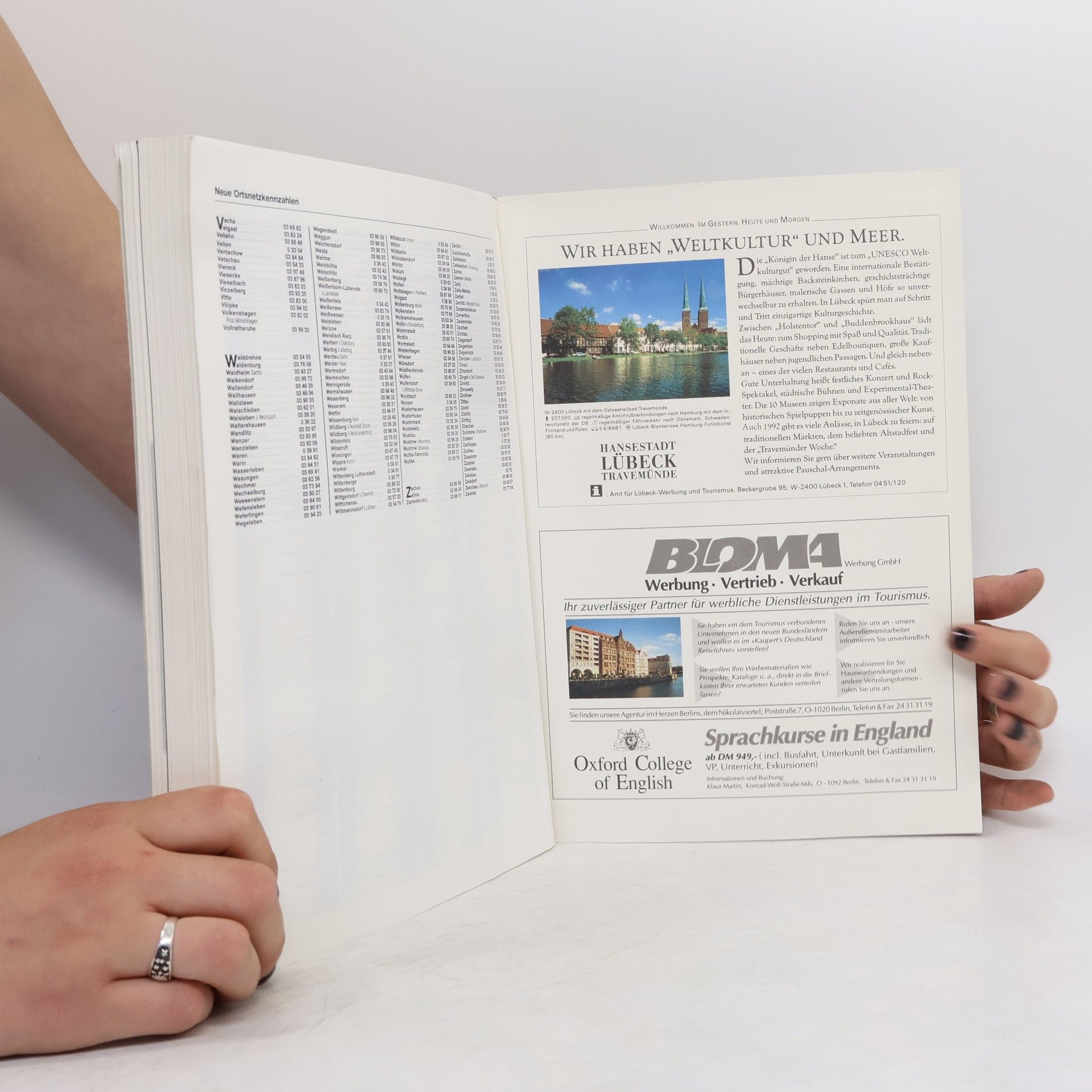 Autorenkollektiv Kauperts Deutschland Reiseführer '92
