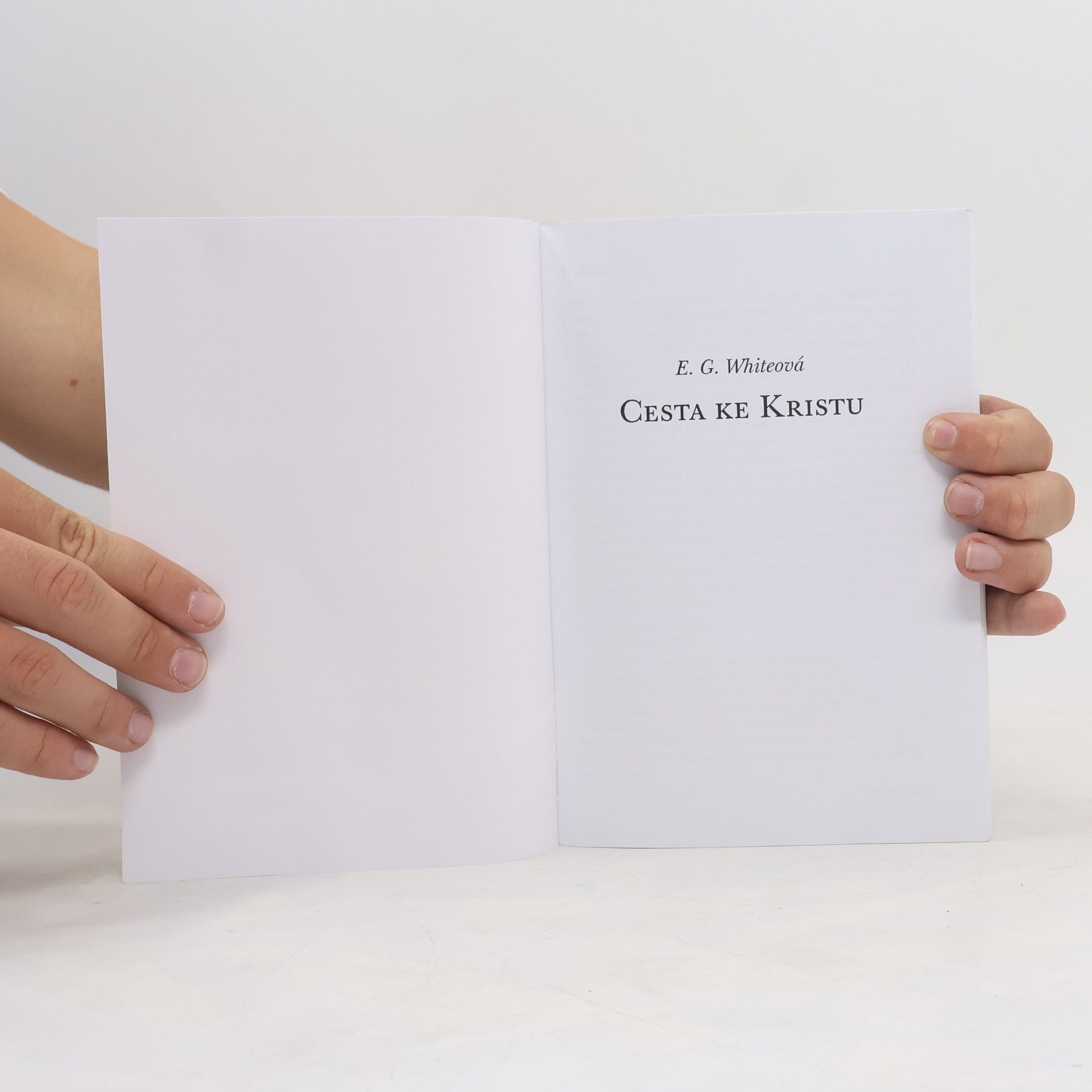 Ellen G. White Cesta ke Kristu