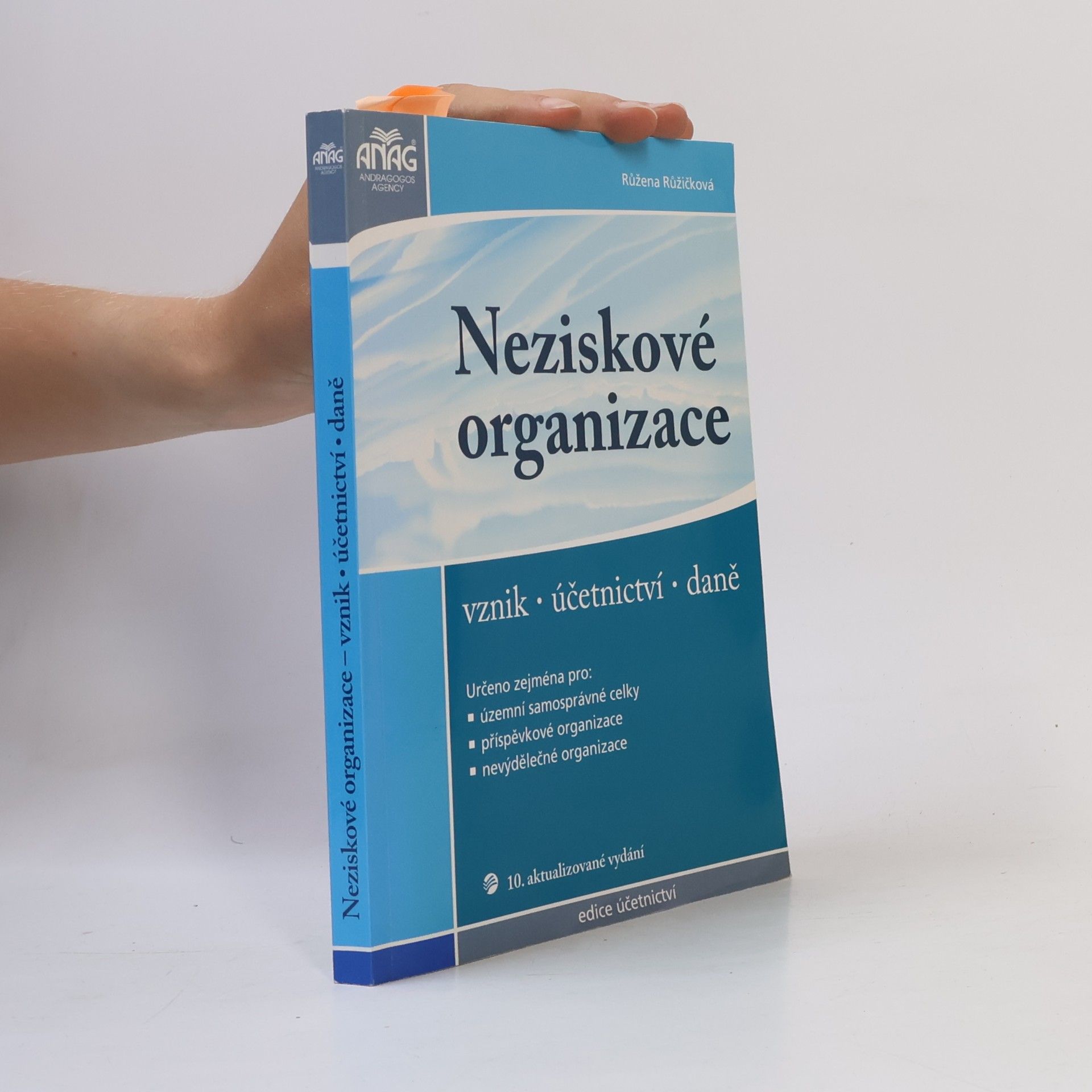 Růžena Růžičková Neziskové organizace - vznik, účetnictví, daně