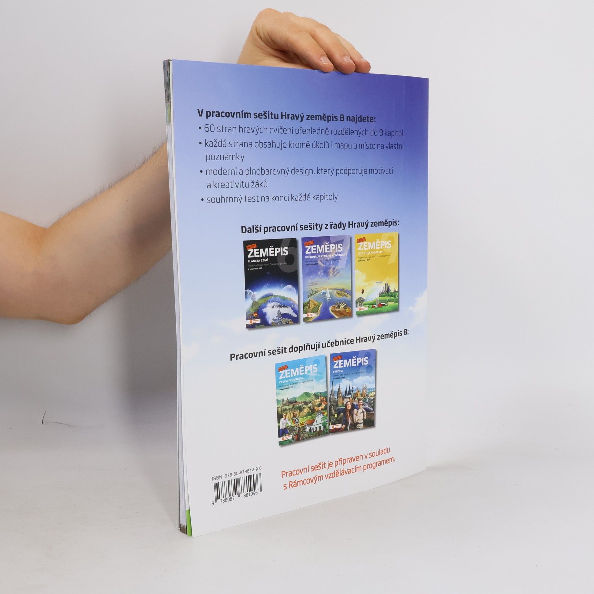 Autorenkollektiv Hravý zeměpis 8. Evropa a Česká republika. Pracovní sešit