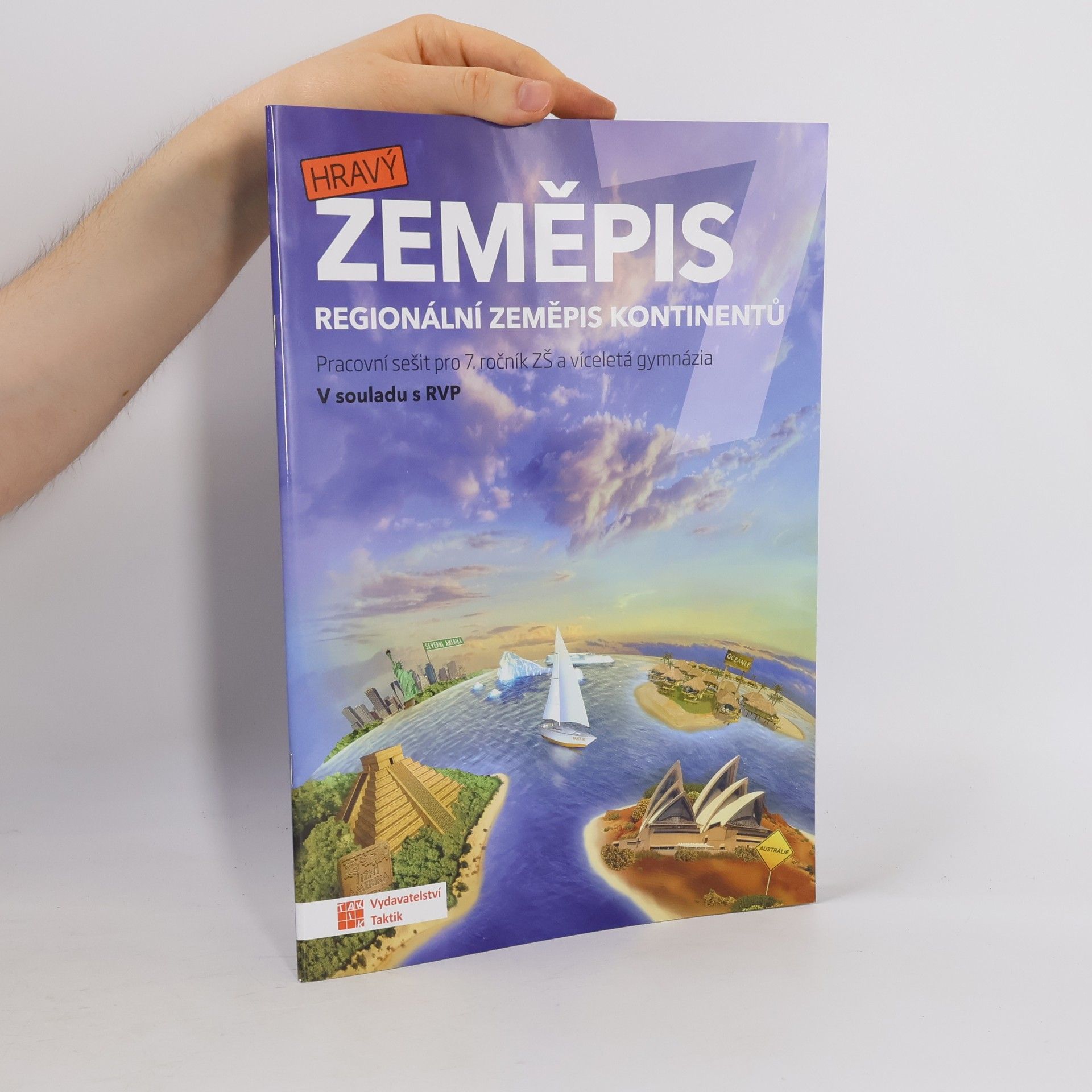 Kolektiv autorů Hravý zeměpis 7 - pracovní sešit