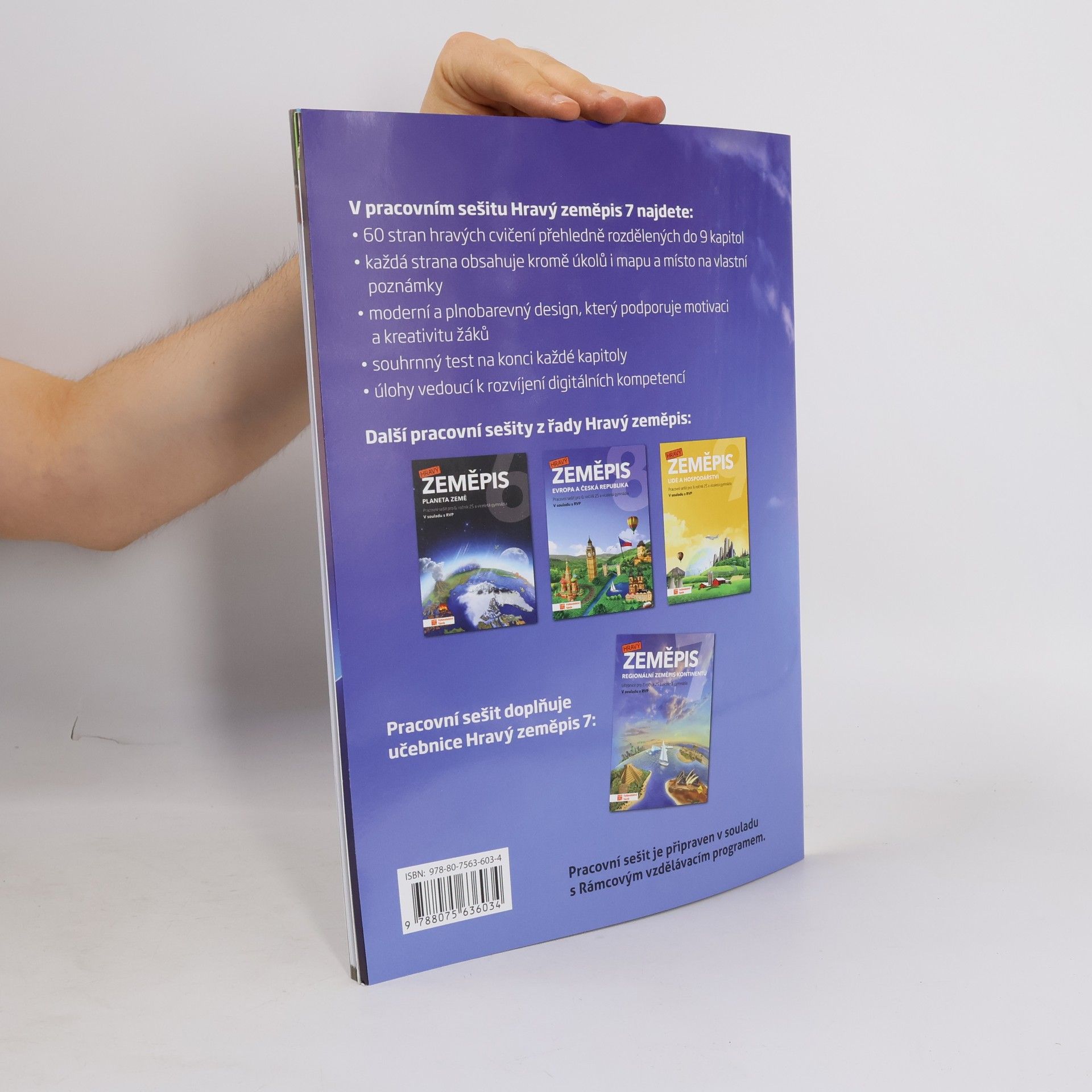 Autorenkollektiv Hravý zeměpis 7 - pracovní sešit
