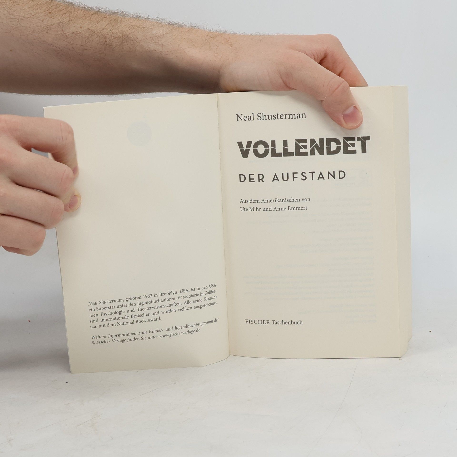 Neal Shusterman Vollendet 2