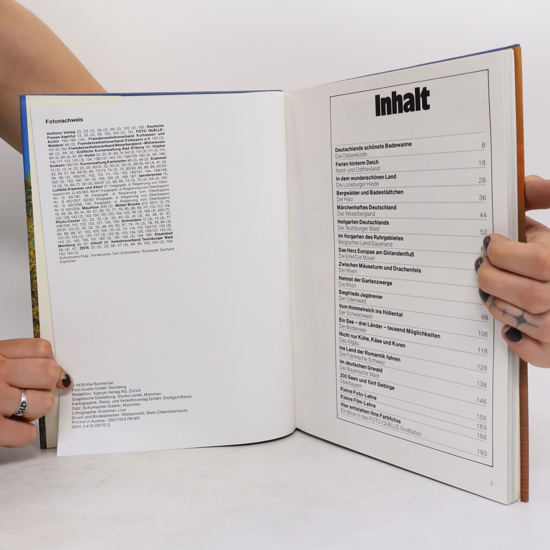 Autorenkollektiv Die schönsten Landschaften Deutschlands